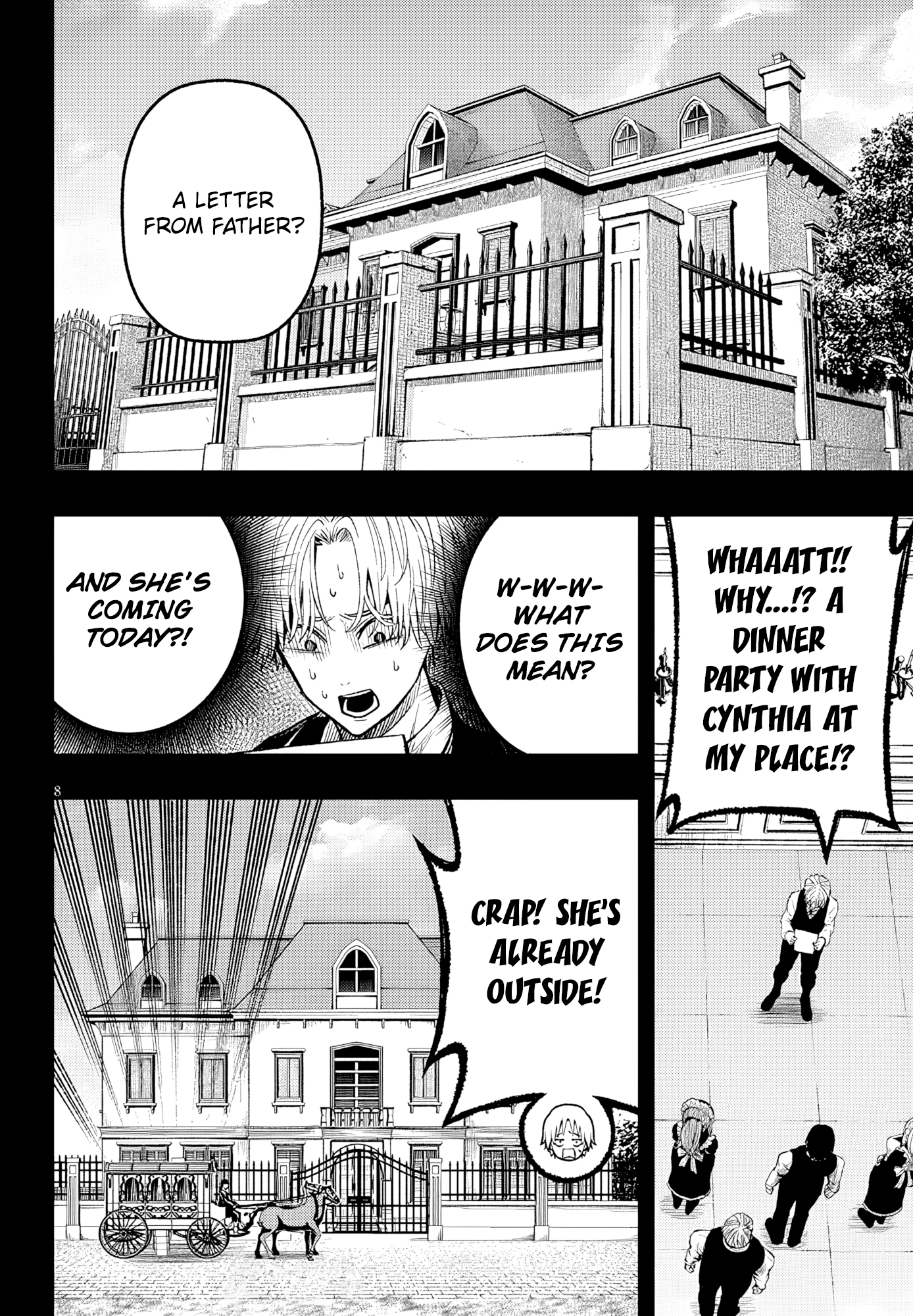 Taida na Akujoku Kizoku ni Tensei Shita Ore, Scenario wo Bukkowa Shitara Kikaku-gai no Maryoku de Saikyou ni Natta Chapter 4 - Page 9