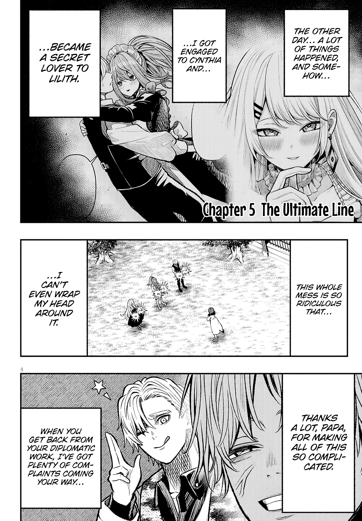 Taida na Akujoku Kizoku ni Tensei Shita Ore, Scenario wo Bukkowa Shitara Kikaku-gai no Maryoku de Saikyou ni Natta Chapter 5 - Page 4