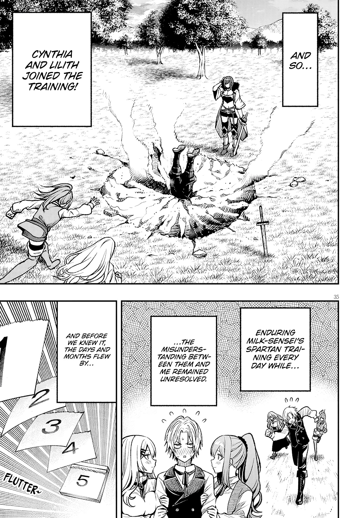 Taida na Akujoku Kizoku ni Tensei Shita Ore, Scenario wo Bukkowa Shitara Kikaku-gai no Maryoku de Saikyou ni Natta Chapter 5 - Page 35