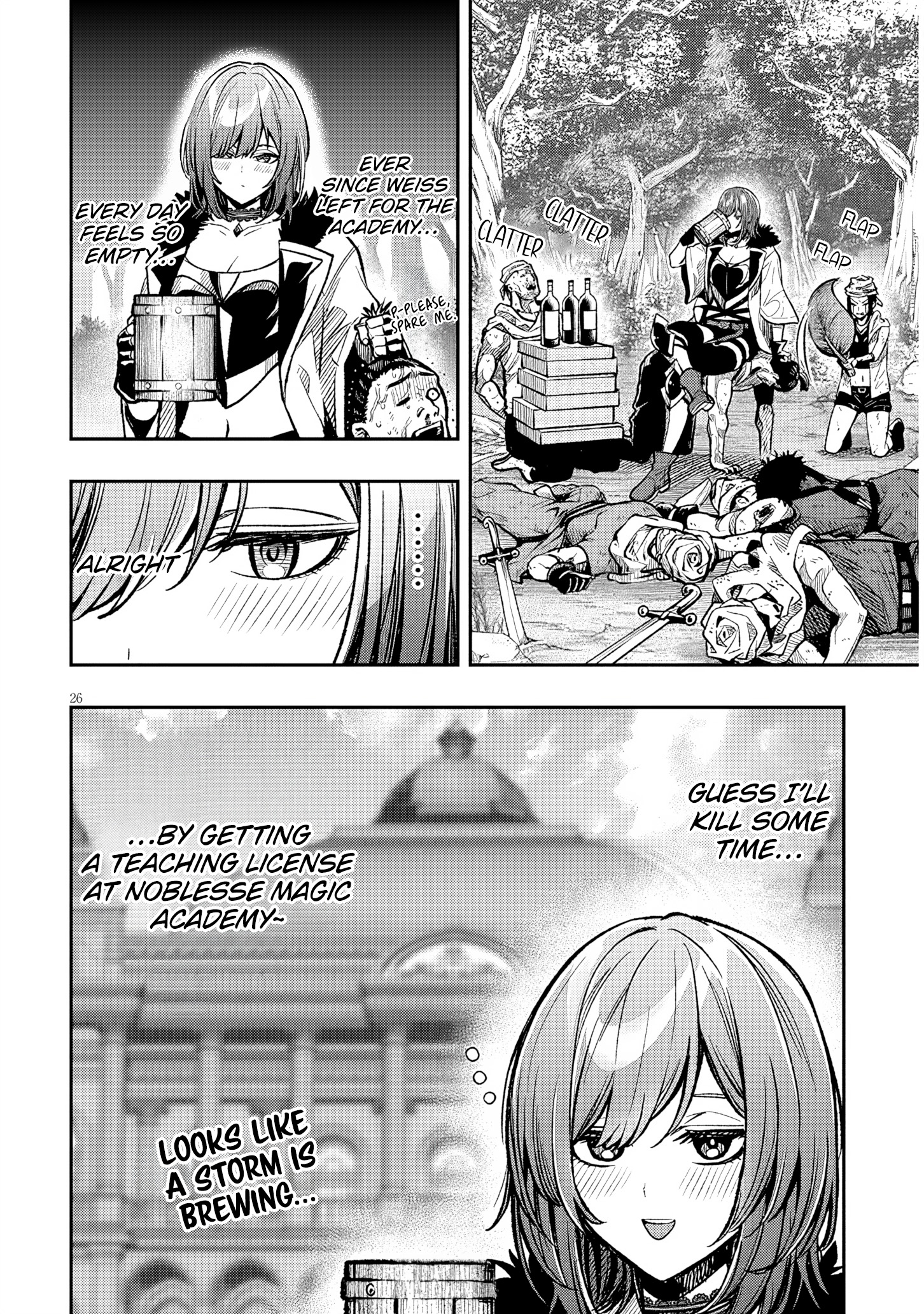 Taida na Akujoku Kizoku ni Tensei Shita Ore, Scenario wo Bukkowa Shitara Kikaku-gai no Maryoku de Saikyou ni Natta Chapter 7 - Page 26