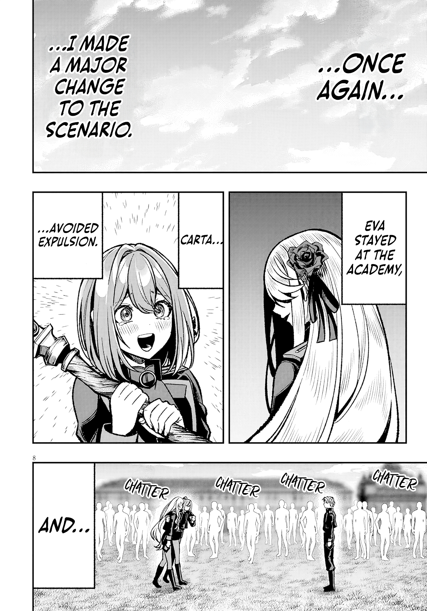 Taida na Akujoku Kizoku ni Tensei Shita Ore, Scenario wo Bukkowa Shitara Kikaku-gai no Maryoku de Saikyou ni Natta Chapter 13 - Page 8