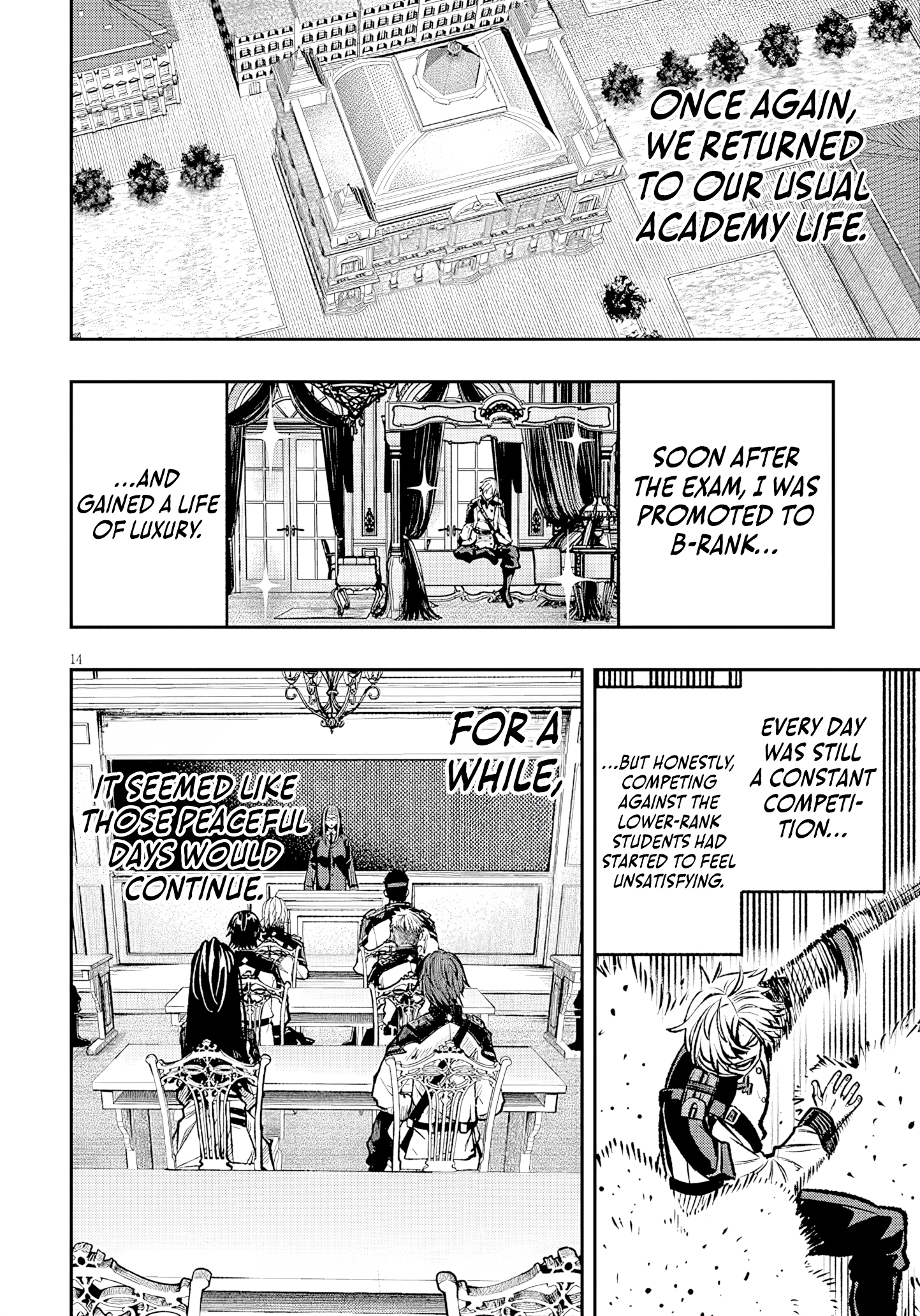 Taida na Akujoku Kizoku ni Tensei Shita Ore, Scenario wo Bukkowa Shitara Kikaku-gai no Maryoku de Saikyou ni Natta Chapter 13 - Page 14