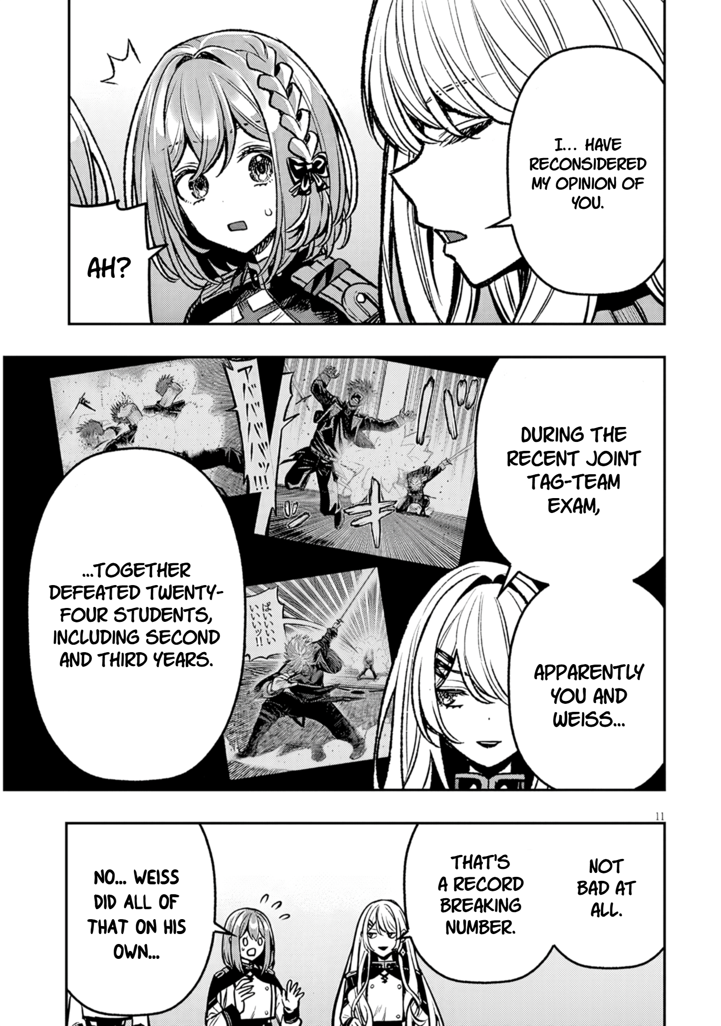 Taida na Akujoku Kizoku ni Tensei Shita Ore, Scenario wo Bukkowa Shitara Kikaku-gai no Maryoku de Saikyou ni Natta Chapter 15 - Page 11