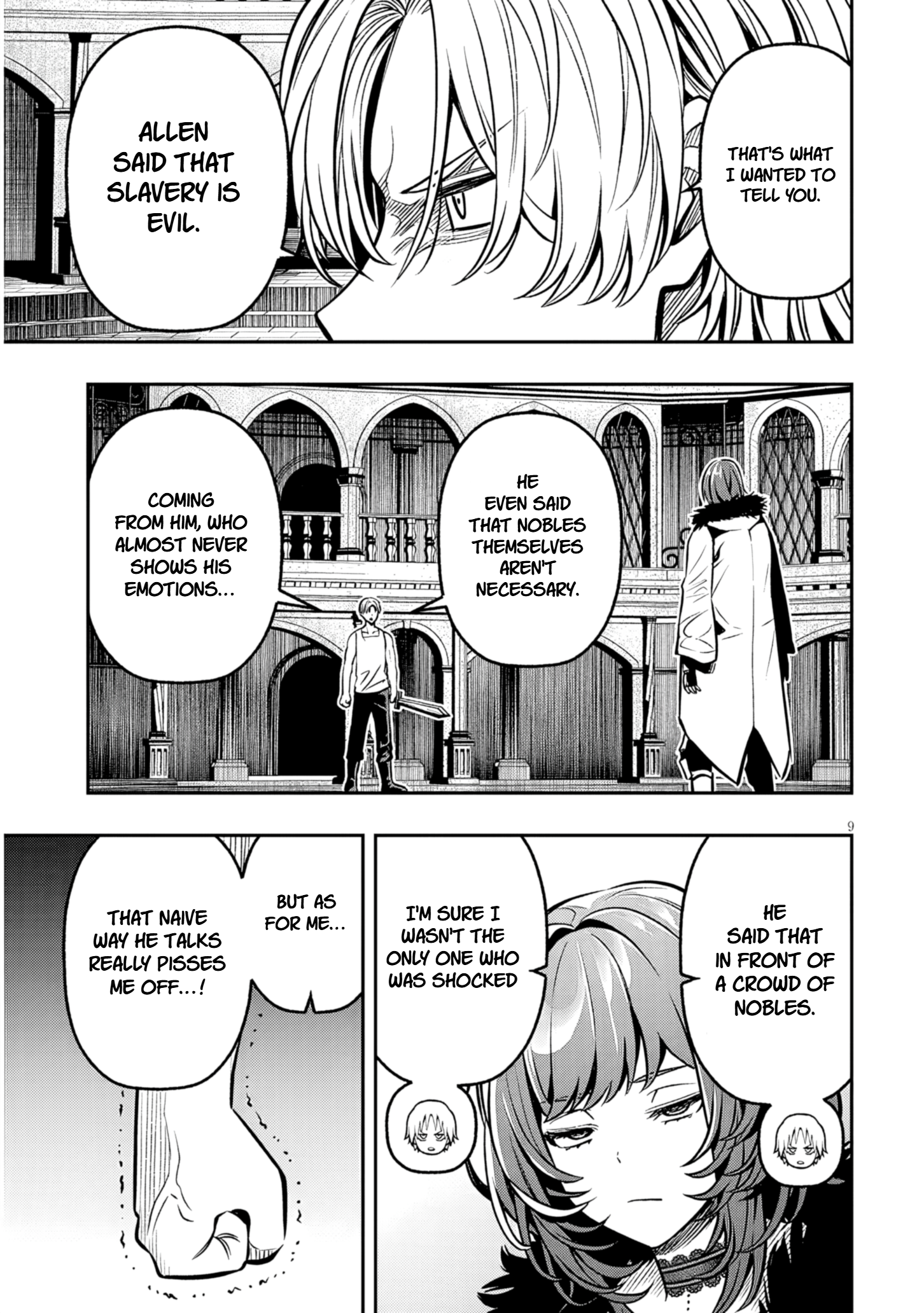 Taida na Akujoku Kizoku ni Tensei Shita Ore, Scenario wo Bukkowa Shitara Kikaku-gai no Maryoku de Saikyou ni Natta Chapter 17.1 - Page 9
