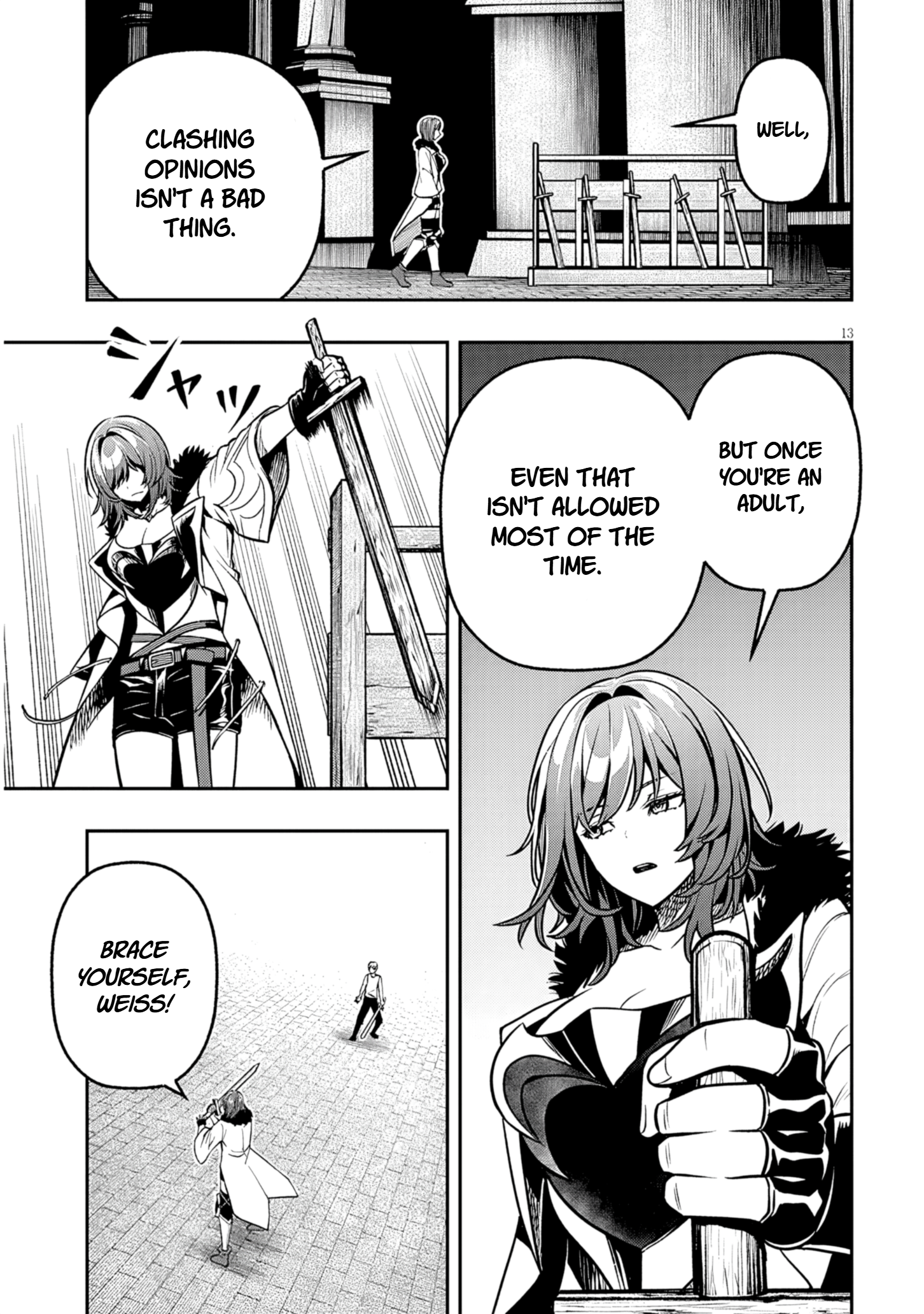 Taida na Akujoku Kizoku ni Tensei Shita Ore, Scenario wo Bukkowa Shitara Kikaku-gai no Maryoku de Saikyou ni Natta Chapter 17.1 - Page 13