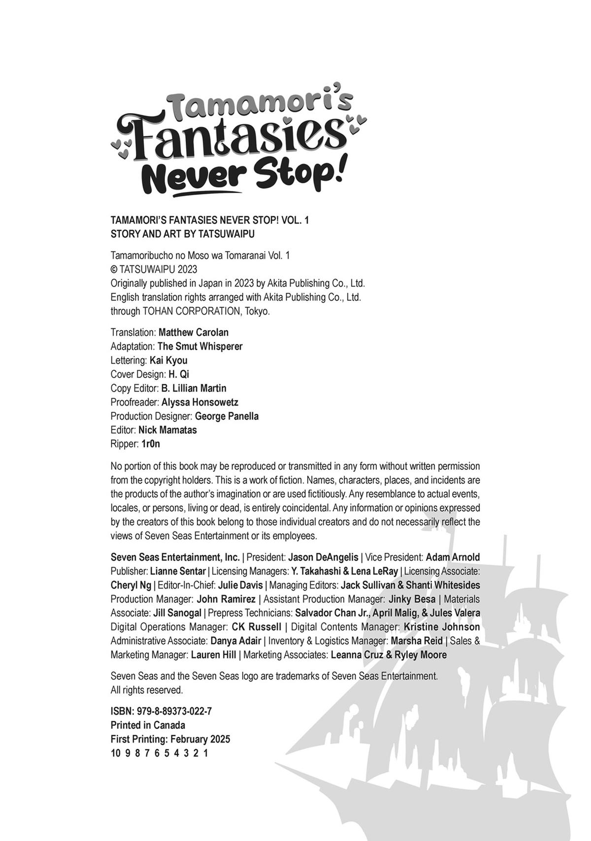 Tamamori's Fantasies Never Stop! Chapter 9 - Page 25