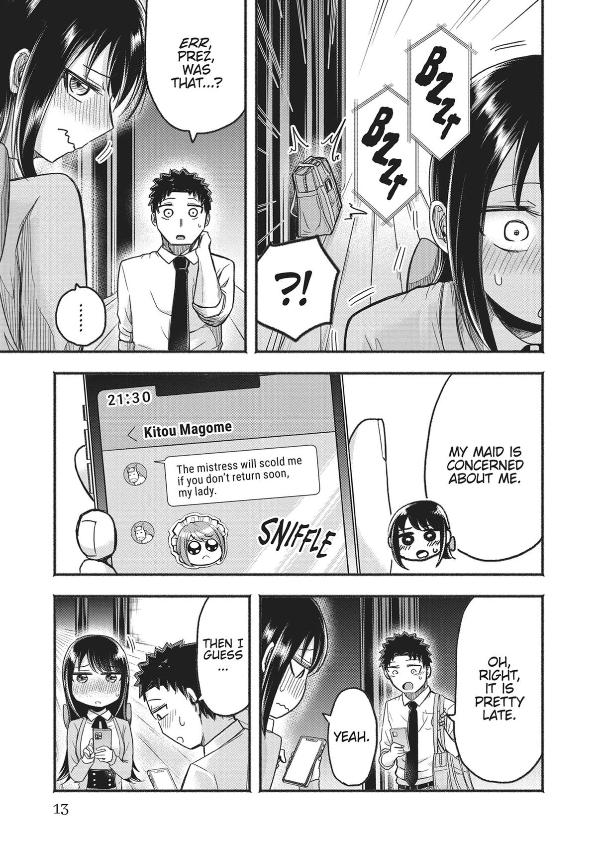 Tamamori's Fantasies Never Stop! Chapter 10 - Page 12