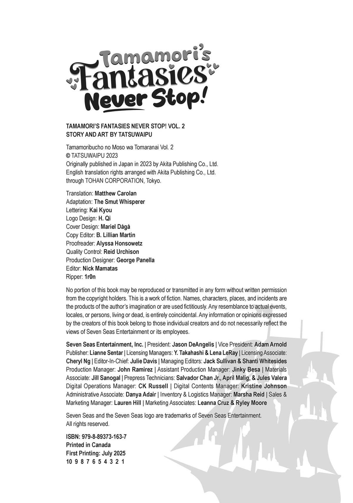 Tamamori's Fantasies Never Stop! Chapter 19 - Page 23