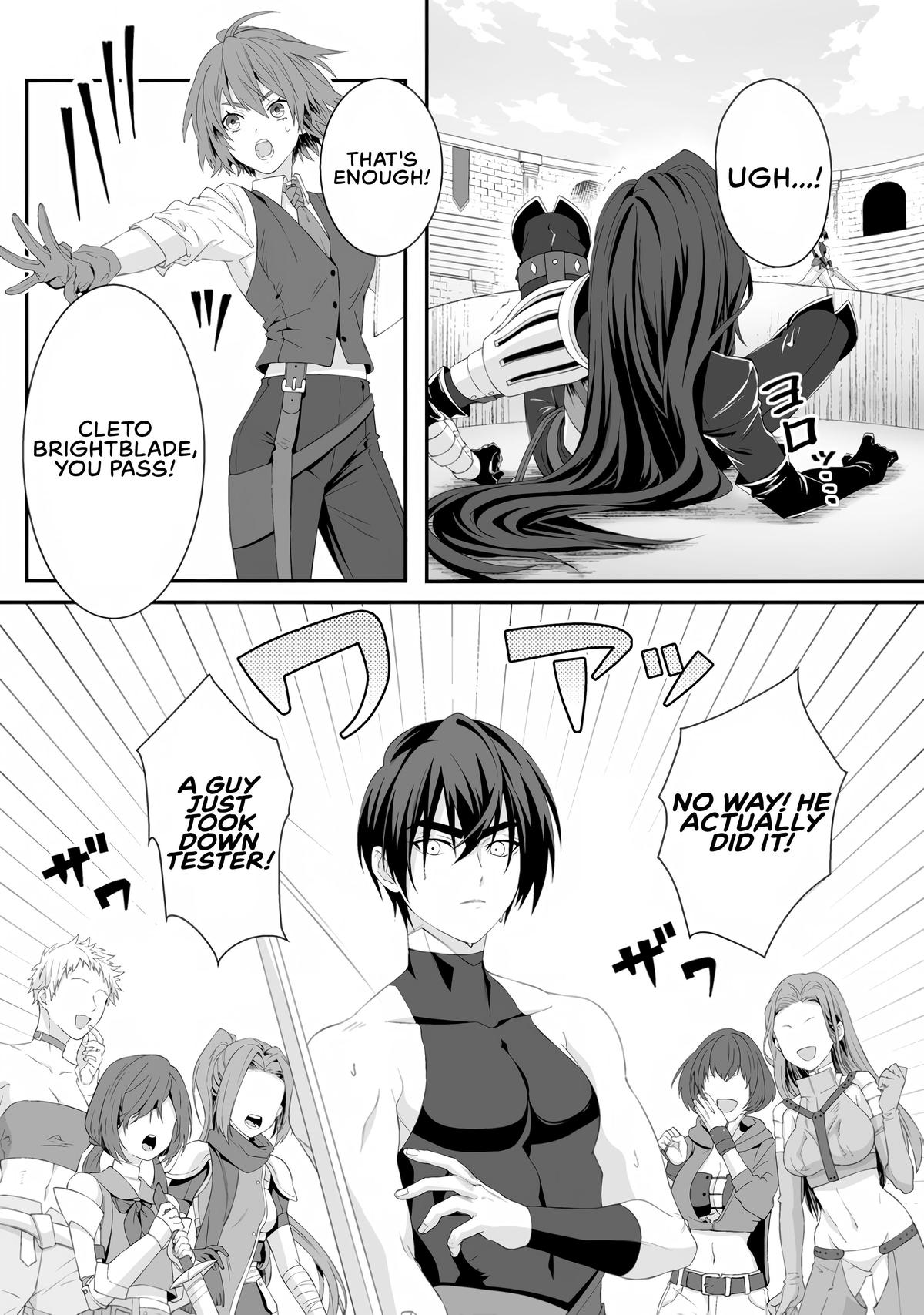 Teisou Gyakuten Sekai de Yuiitsu no Otoko Kishi no Ore, Onna Kishi Gakuen ni Nyuugaku Shitara Nazeka Eiyou Atsukai Sareta: Zetsurin Skill de Harem Musou Chapter 3 - Page 10
