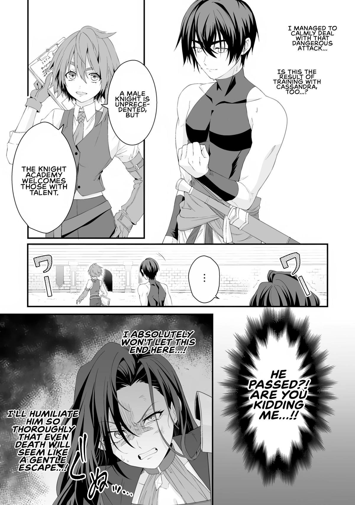 Teisou Gyakuten Sekai de Yuiitsu no Otoko Kishi no Ore, Onna Kishi Gakuen ni Nyuugaku Shitara Nazeka Eiyou Atsukai Sareta: Zetsurin Skill de Harem Musou Chapter 3 - Page 11