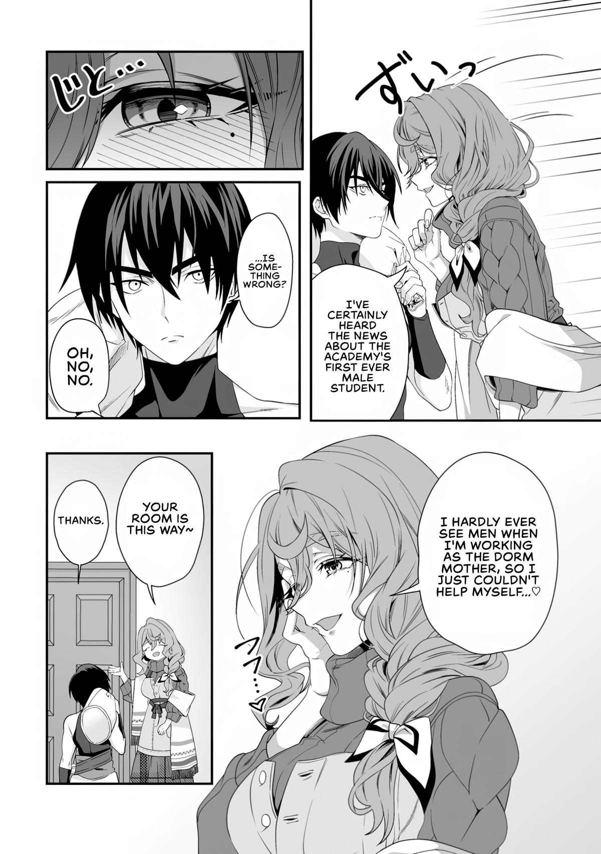 Teisou Gyakuten Sekai de Yuiitsu no Otoko Kishi no Ore, Onna Kishi Gakuen ni Nyuugaku Shitara Nazeka Eiyou Atsukai Sareta: Zetsurin Skill de Harem Musou Chapter 3 - Page 13