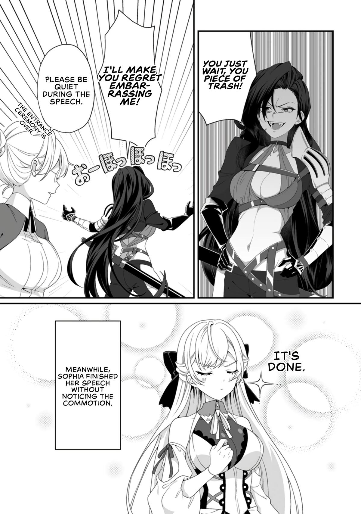 Teisou Gyakuten Sekai de Yuiitsu no Otoko Kishi no Ore, Onna Kishi Gakuen ni Nyuugaku Shitara Nazeka Eiyou Atsukai Sareta: Zetsurin Skill de Harem Musou Chapter 4 - Page 17