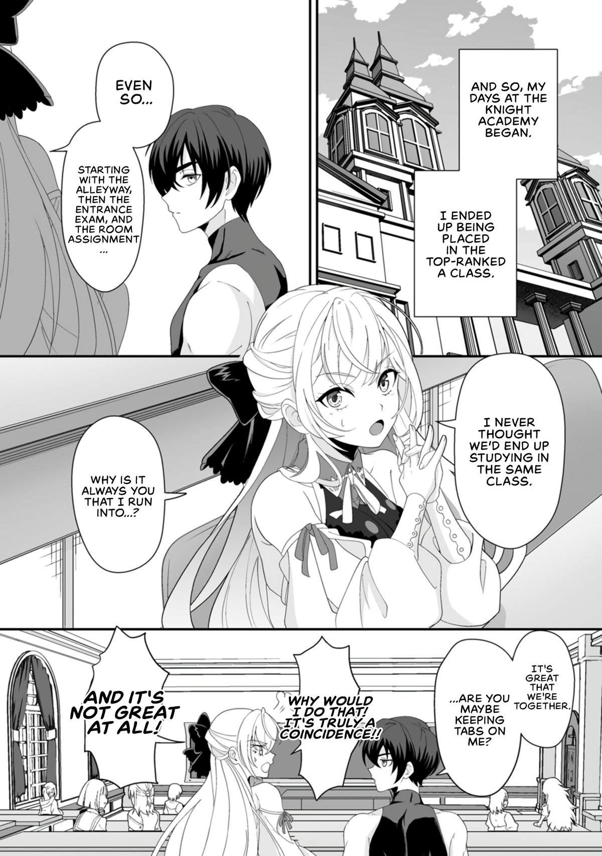 Teisou Gyakuten Sekai de Yuiitsu no Otoko Kishi no Ore, Onna Kishi Gakuen ni Nyuugaku Shitara Nazeka Eiyou Atsukai Sareta: Zetsurin Skill de Harem Musou Chapter 4 - Page 18