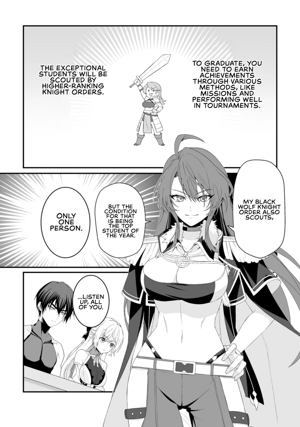 Teisou Gyakuten Sekai de Yuiitsu no Otoko Kishi no Ore, Onna Kishi Gakuen ni Nyuugaku Shitara Nazeka Eiyou Atsukai Sareta: Zetsurin Skill de Harem Musou Chapter 4 - Page 25