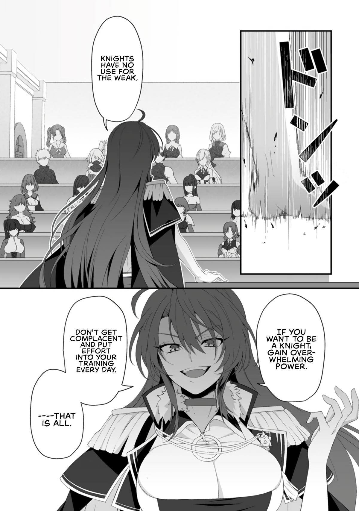 Teisou Gyakuten Sekai de Yuiitsu no Otoko Kishi no Ore, Onna Kishi Gakuen ni Nyuugaku Shitara Nazeka Eiyou Atsukai Sareta: Zetsurin Skill de Harem Musou Chapter 4 - Page 26