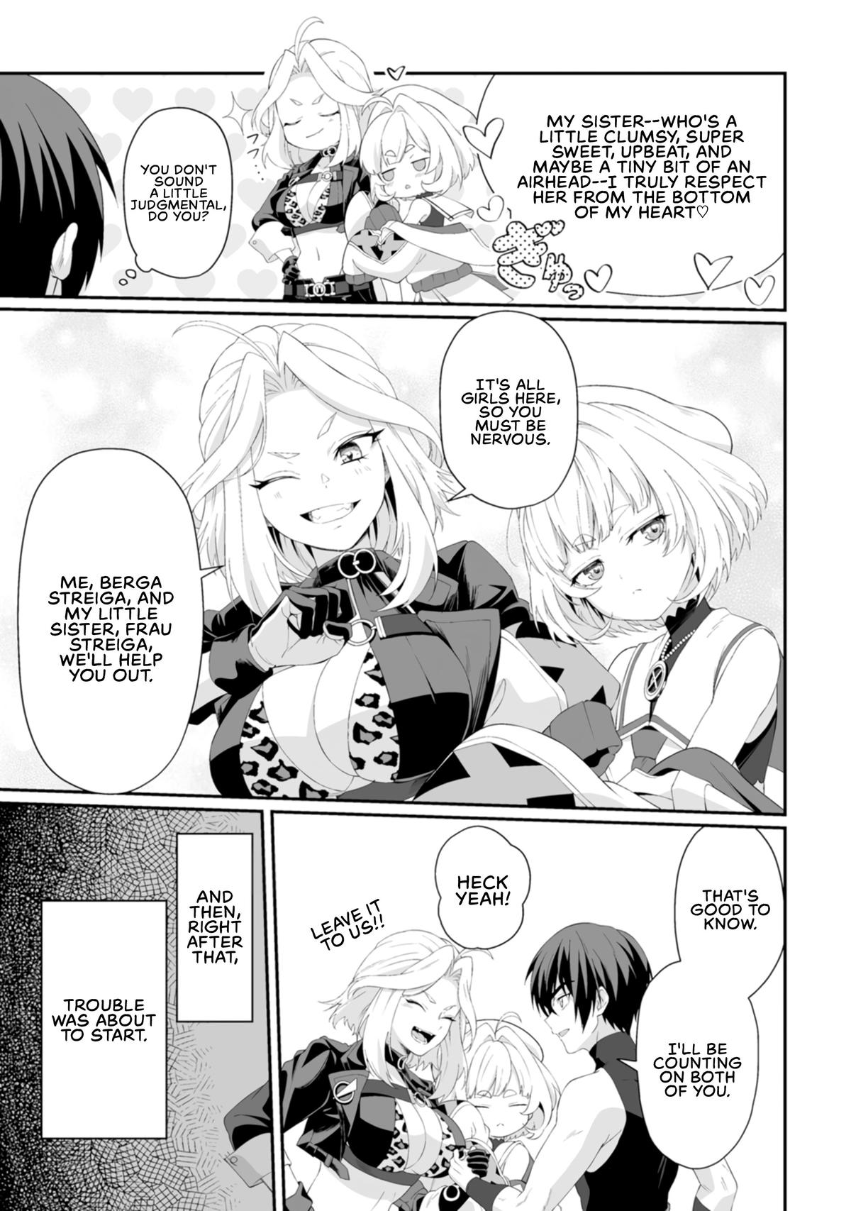 Teisou Gyakuten Sekai de Yuiitsu no Otoko Kishi no Ore, Onna Kishi Gakuen ni Nyuugaku Shitara Nazeka Eiyou Atsukai Sareta: Zetsurin Skill de Harem Musou Chapter 5 - Page 4