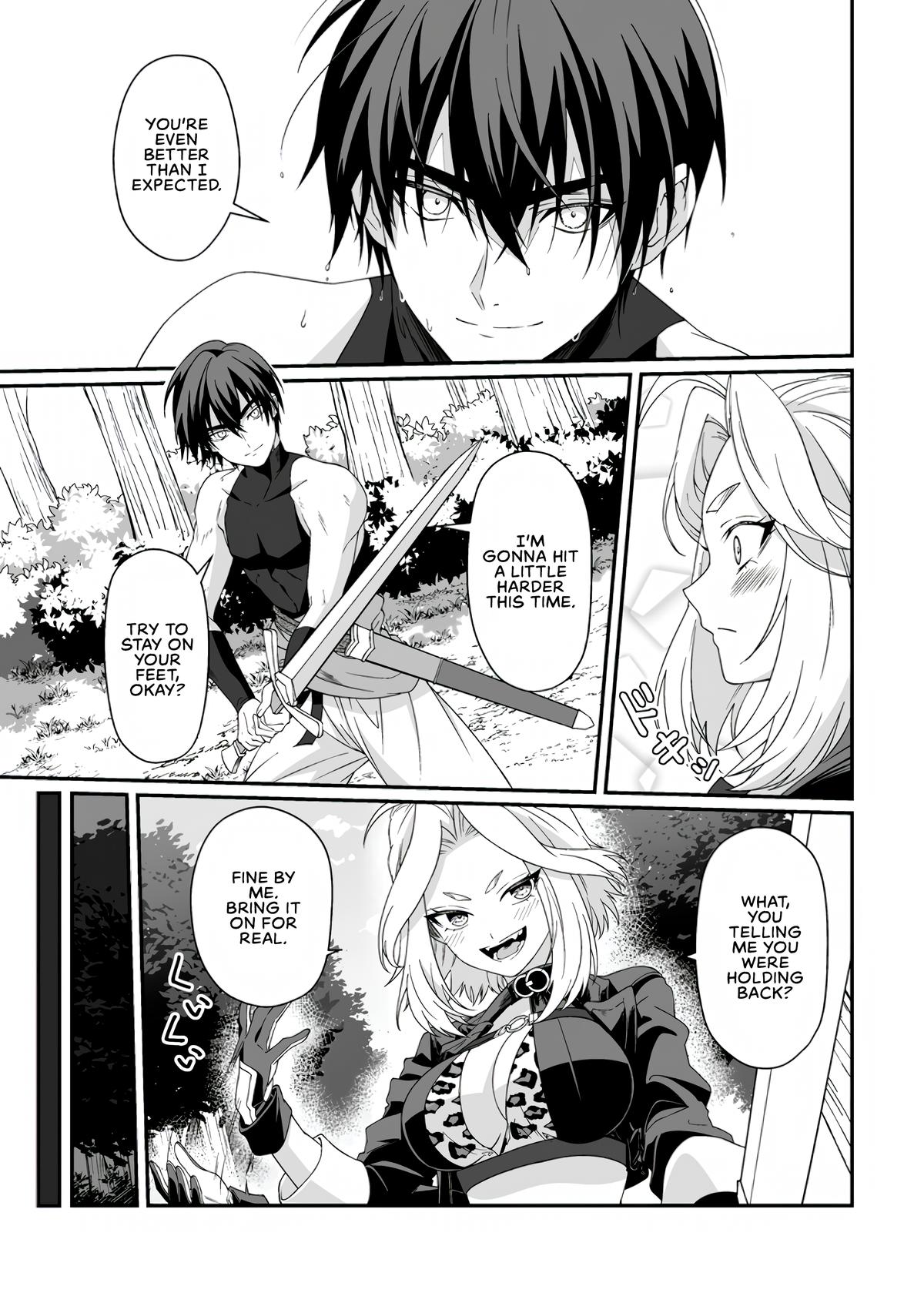 Teisou Gyakuten Sekai de Yuiitsu no Otoko Kishi no Ore, Onna Kishi Gakuen ni Nyuugaku Shitara Nazeka Eiyou Atsukai Sareta: Zetsurin Skill de Harem Musou Chapter 6.1 - Page 5