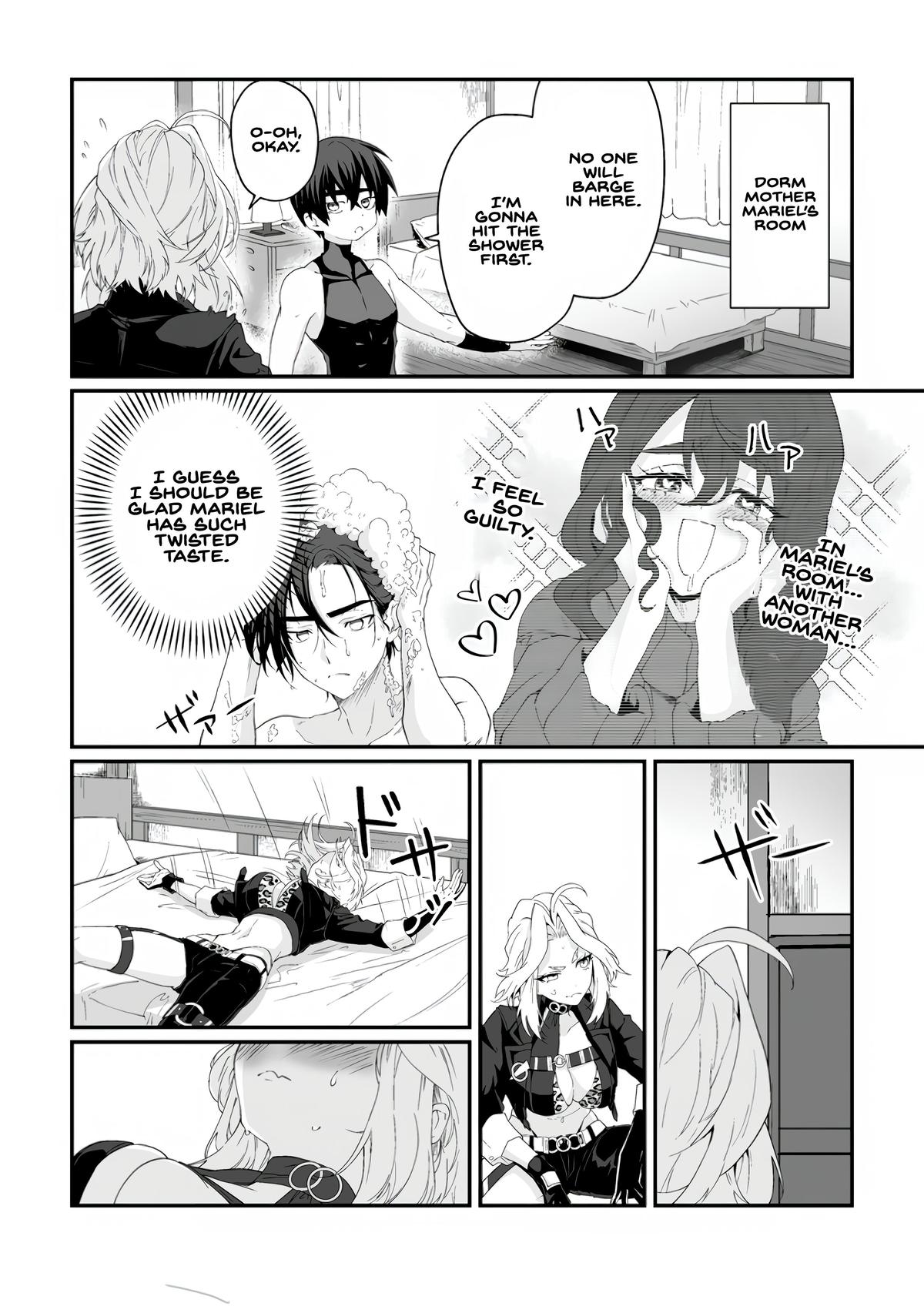 Teisou Gyakuten Sekai de Yuiitsu no Otoko Kishi no Ore, Onna Kishi Gakuen ni Nyuugaku Shitara Nazeka Eiyou Atsukai Sareta: Zetsurin Skill de Harem Musou Chapter 6.2 - Page 4