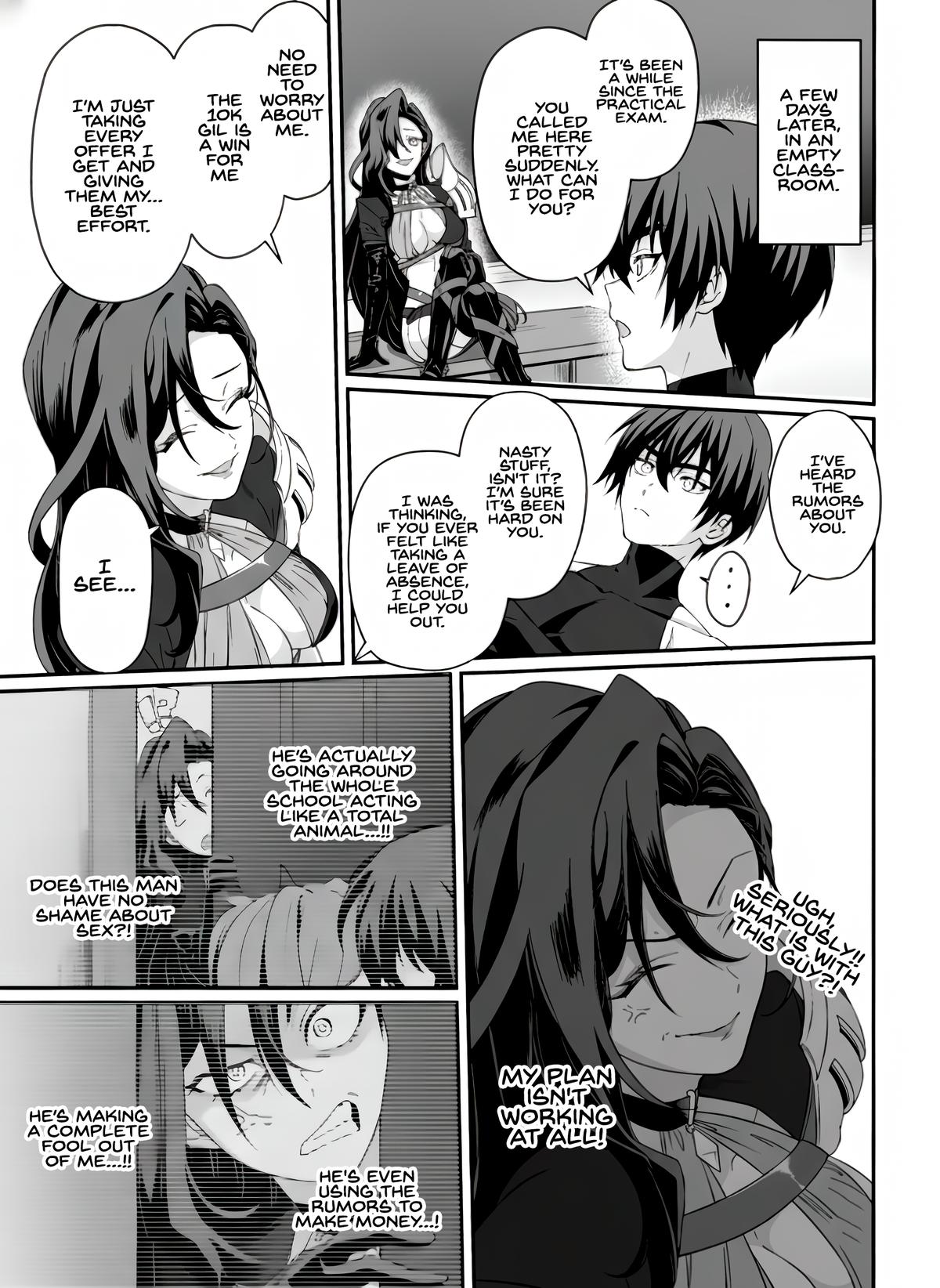 Teisou Gyakuten Sekai de Yuiitsu no Otoko Kishi no Ore, Onna Kishi Gakuen ni Nyuugaku Shitara Nazeka Eiyou Atsukai Sareta: Zetsurin Skill de Harem Musou Chapter 6.3 - Page 9