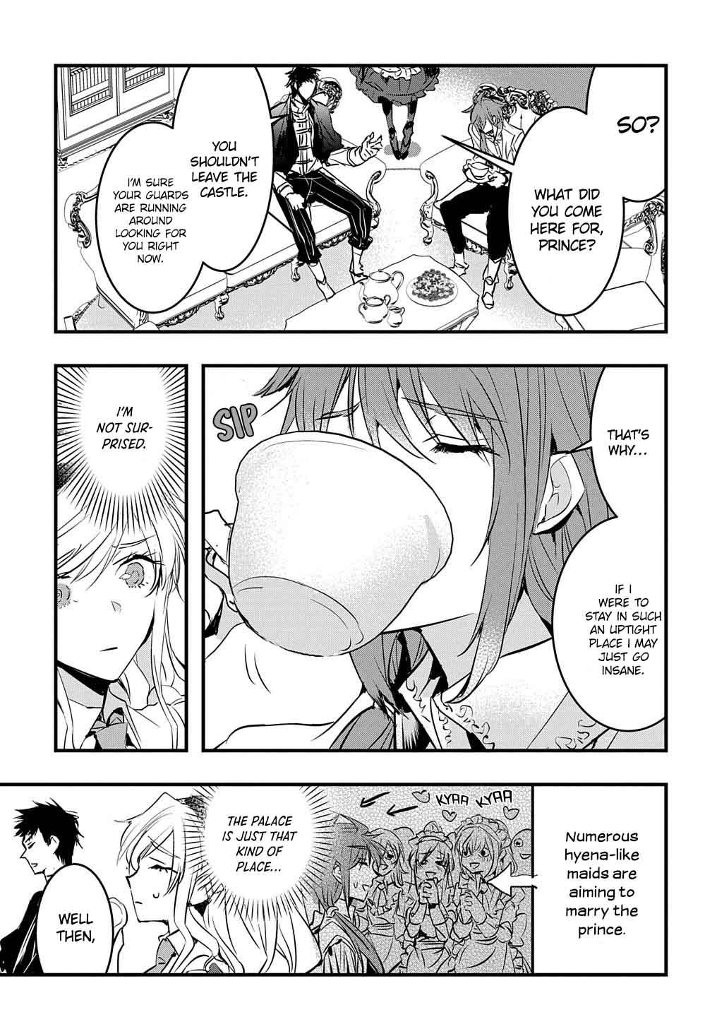 Tensei Shita Akuyaku Reijou wa Fukushuu wo Nozomanai THE COMIC Chapter 3 - Page 12