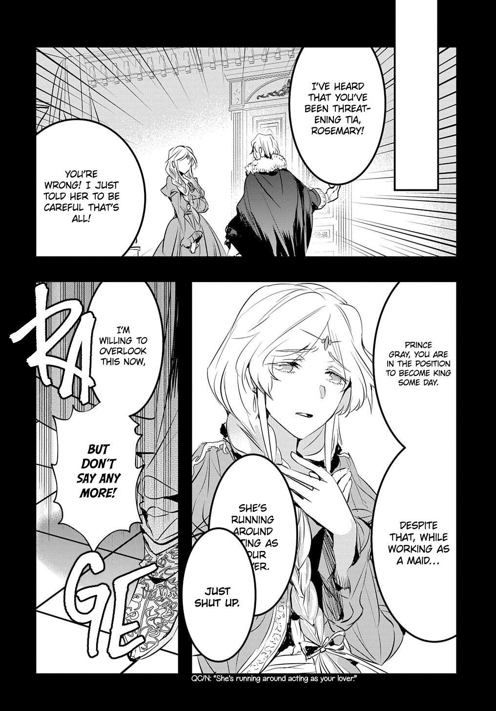 Tensei Shita Akuyaku Reijou wa Fukushuu wo Nozomanai THE COMIC Chapter 14 - Page 16