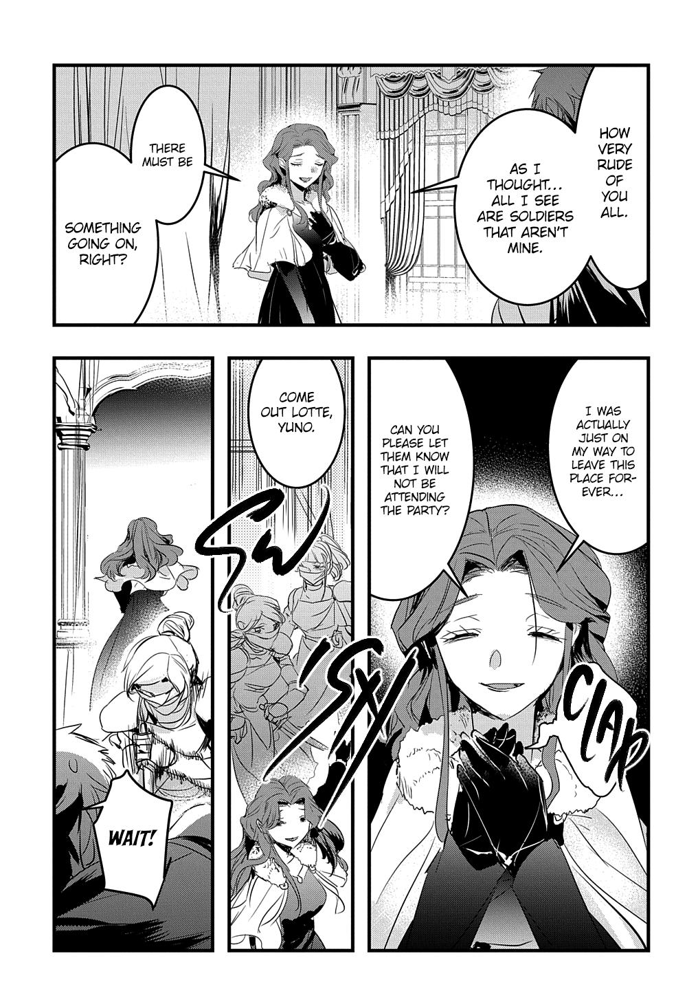 Tensei Shita Akuyaku Reijou wa Fukushuu wo Nozomanai THE COMIC Chapter 19 - Page 24