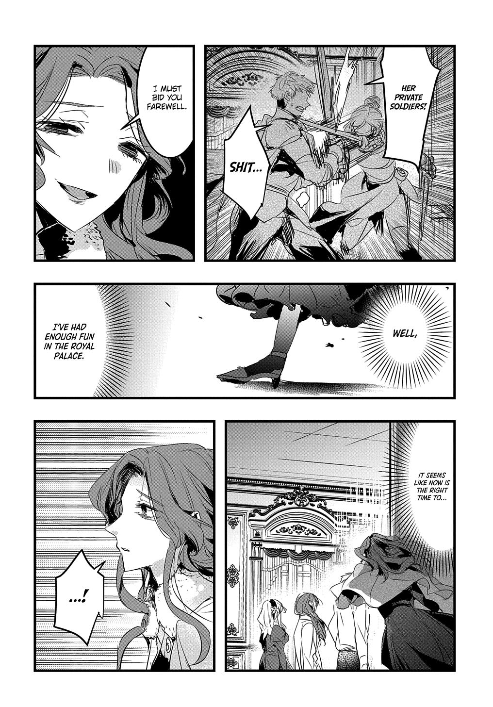 Tensei Shita Akuyaku Reijou wa Fukushuu wo Nozomanai THE COMIC Chapter 19 - Page 25
