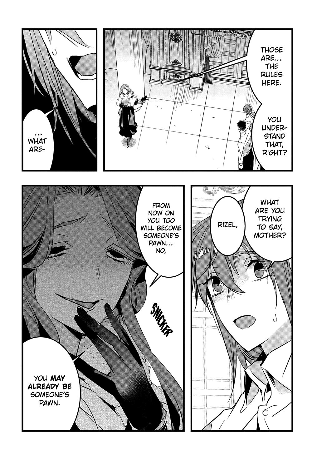 Tensei Shita Akuyaku Reijou wa Fukushuu wo Nozomanai THE COMIC Chapter 20 - Page 22