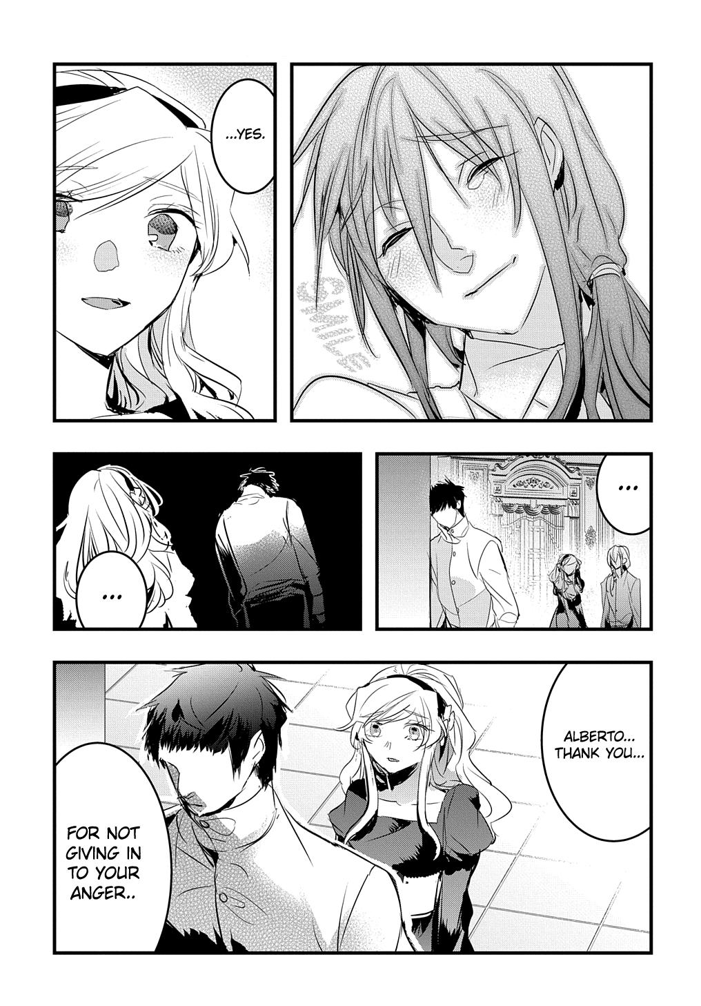 Tensei Shita Akuyaku Reijou wa Fukushuu wo Nozomanai THE COMIC Chapter 21 - Page 22