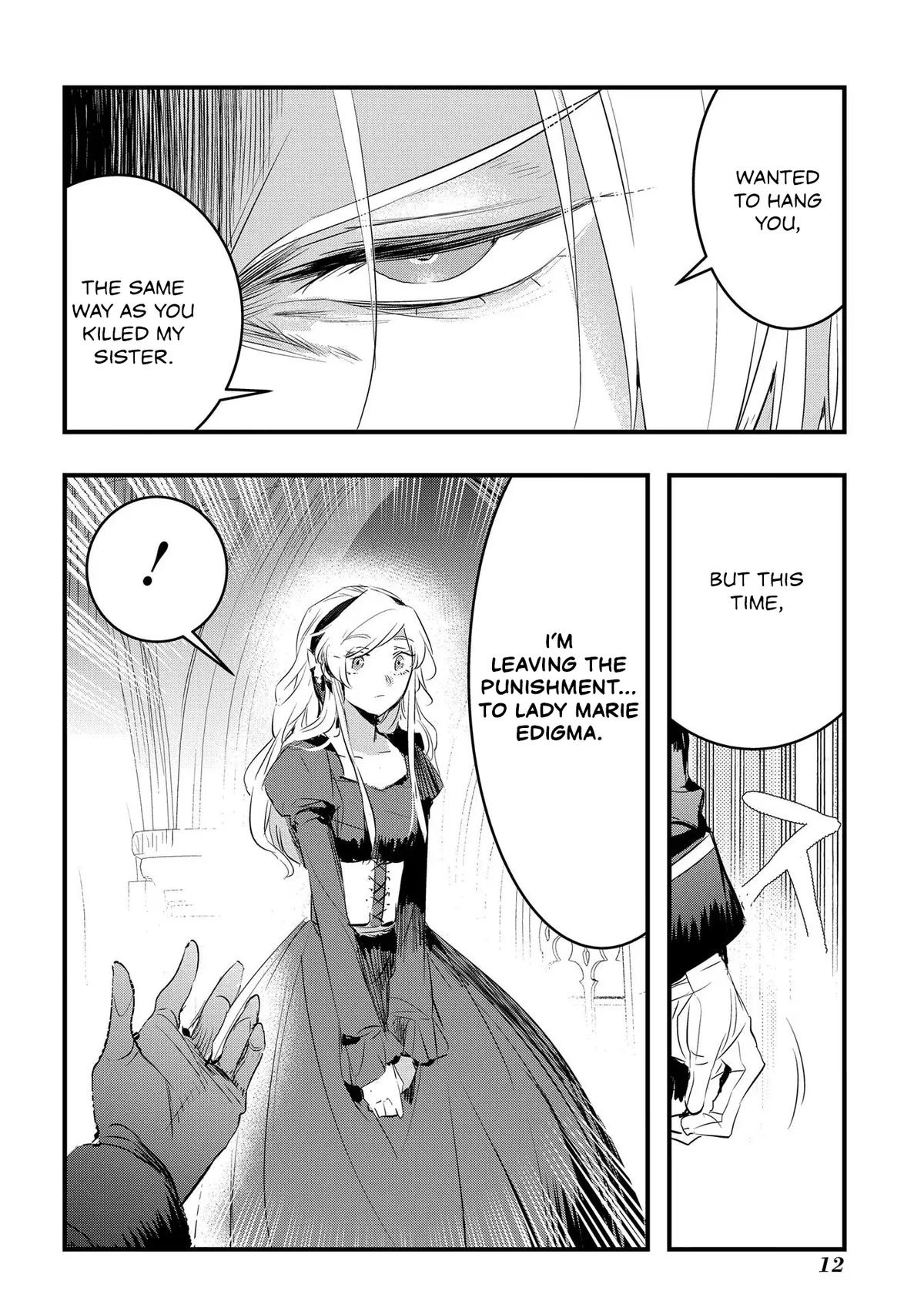 Tensei Shita Akuyaku Reijou wa Fukushuu wo Nozomanai THE COMIC Chapter 25 - Page 12