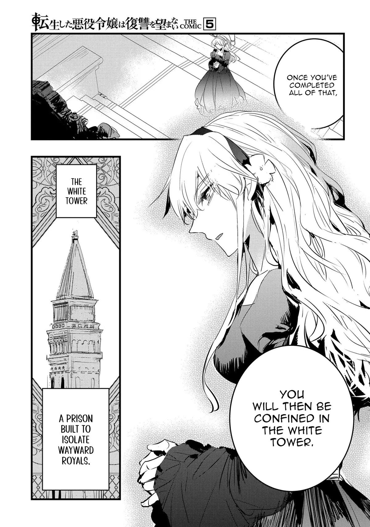 Tensei Shita Akuyaku Reijou wa Fukushuu wo Nozomanai THE COMIC Chapter 26 - Page 9