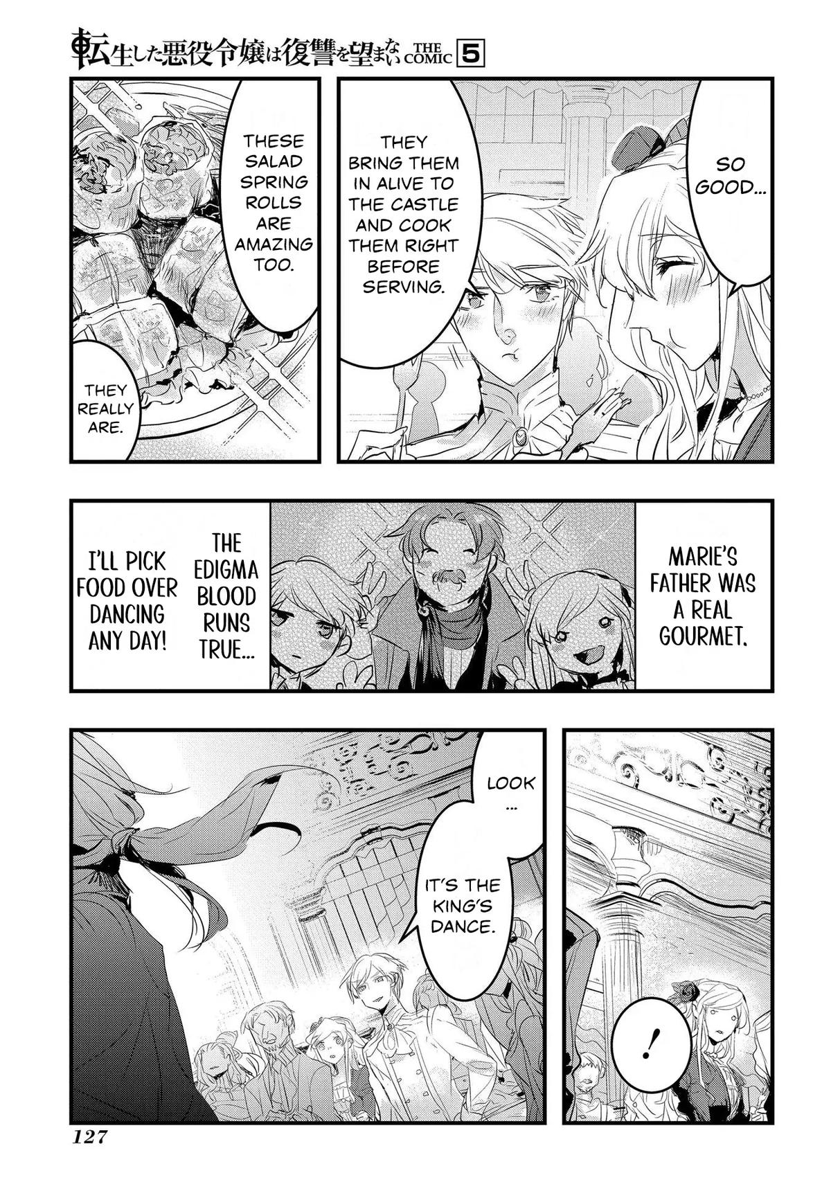 Tensei Shita Akuyaku Reijou wa Fukushuu wo Nozomanai THE COMIC Chapter 30 - Page 9