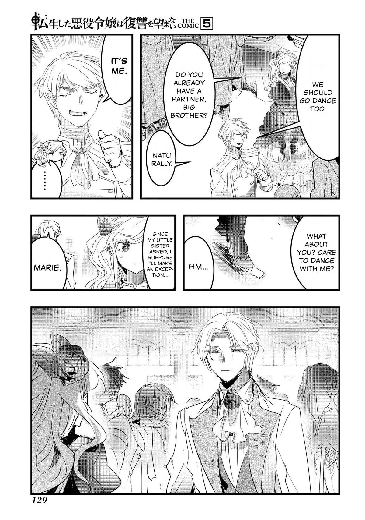 Tensei Shita Akuyaku Reijou wa Fukushuu wo Nozomanai THE COMIC Chapter 30 - Page 11