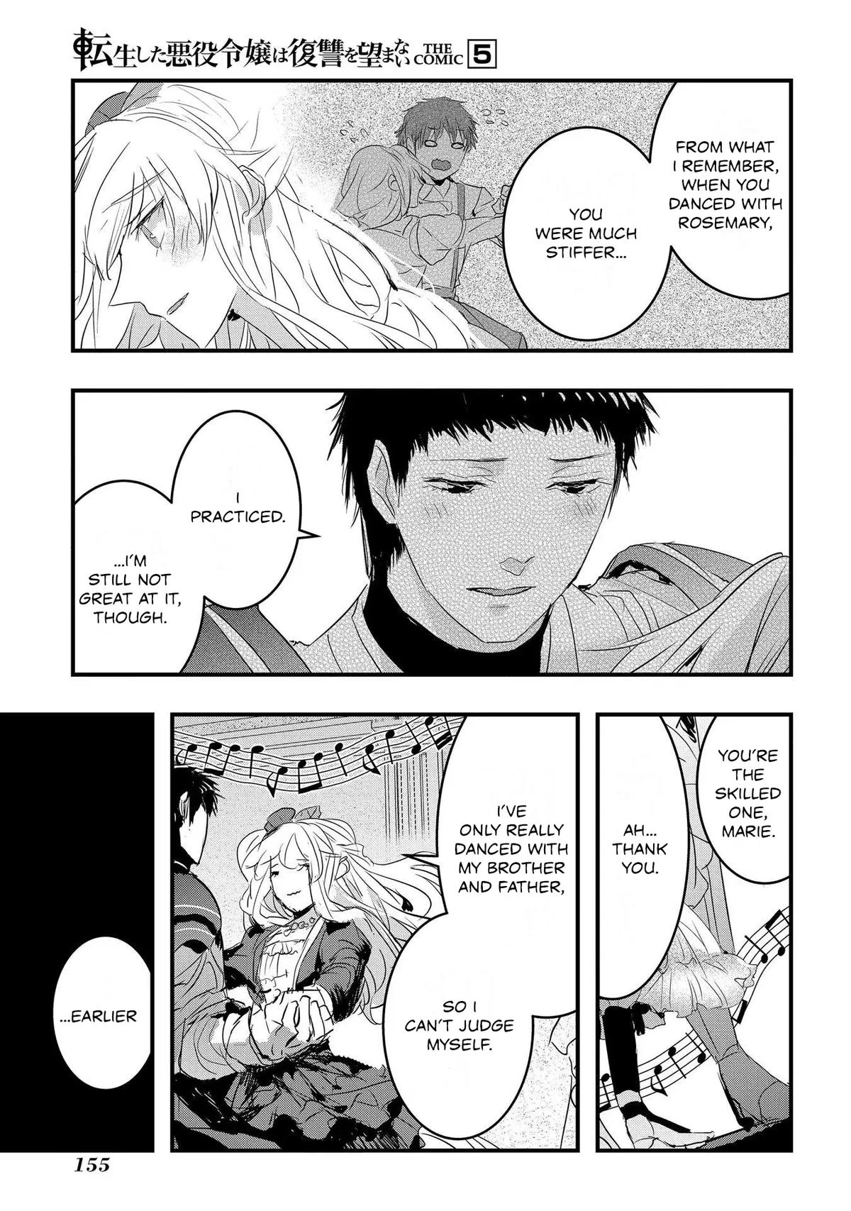 Tensei Shita Akuyaku Reijou wa Fukushuu wo Nozomanai THE COMIC Chapter 31 - Page 13