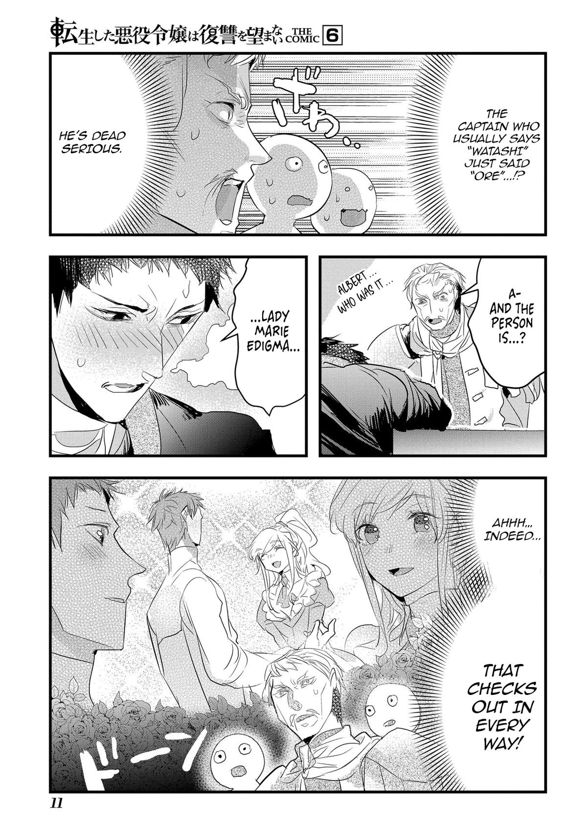 Tensei Shita Akuyaku Reijou wa Fukushuu wo Nozomanai THE COMIC Chapter 32 - Page 8