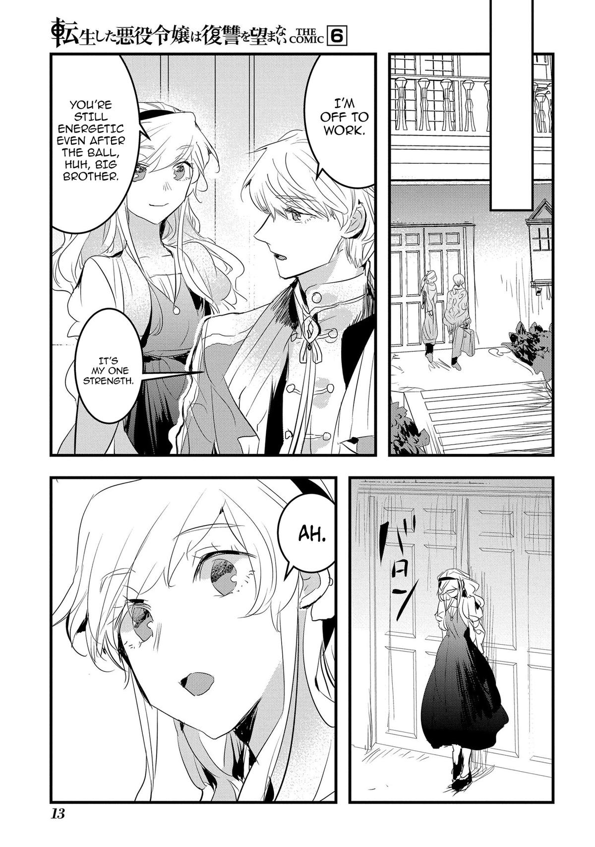 Tensei Shita Akuyaku Reijou wa Fukushuu wo Nozomanai THE COMIC Chapter 32 - Page 10