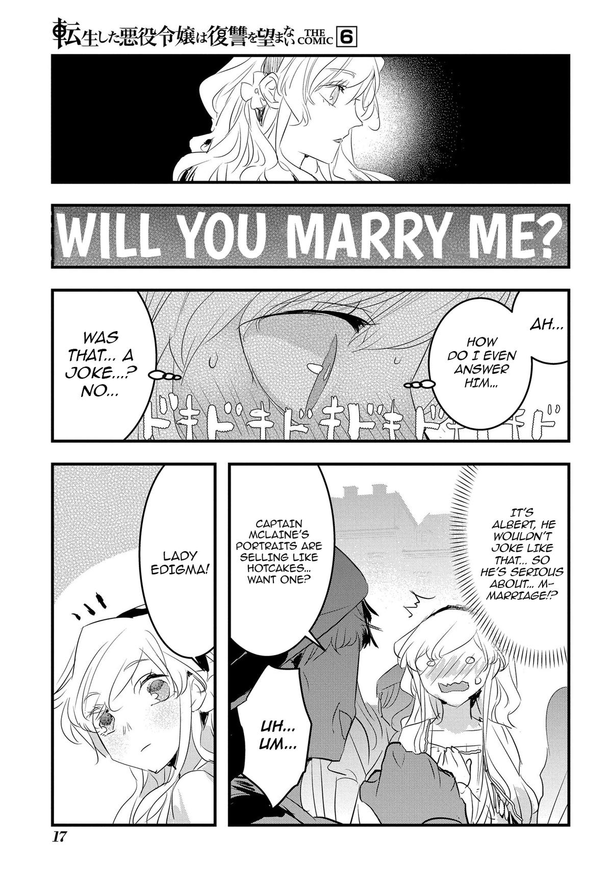 Tensei Shita Akuyaku Reijou wa Fukushuu wo Nozomanai THE COMIC Chapter 32 - Page 14