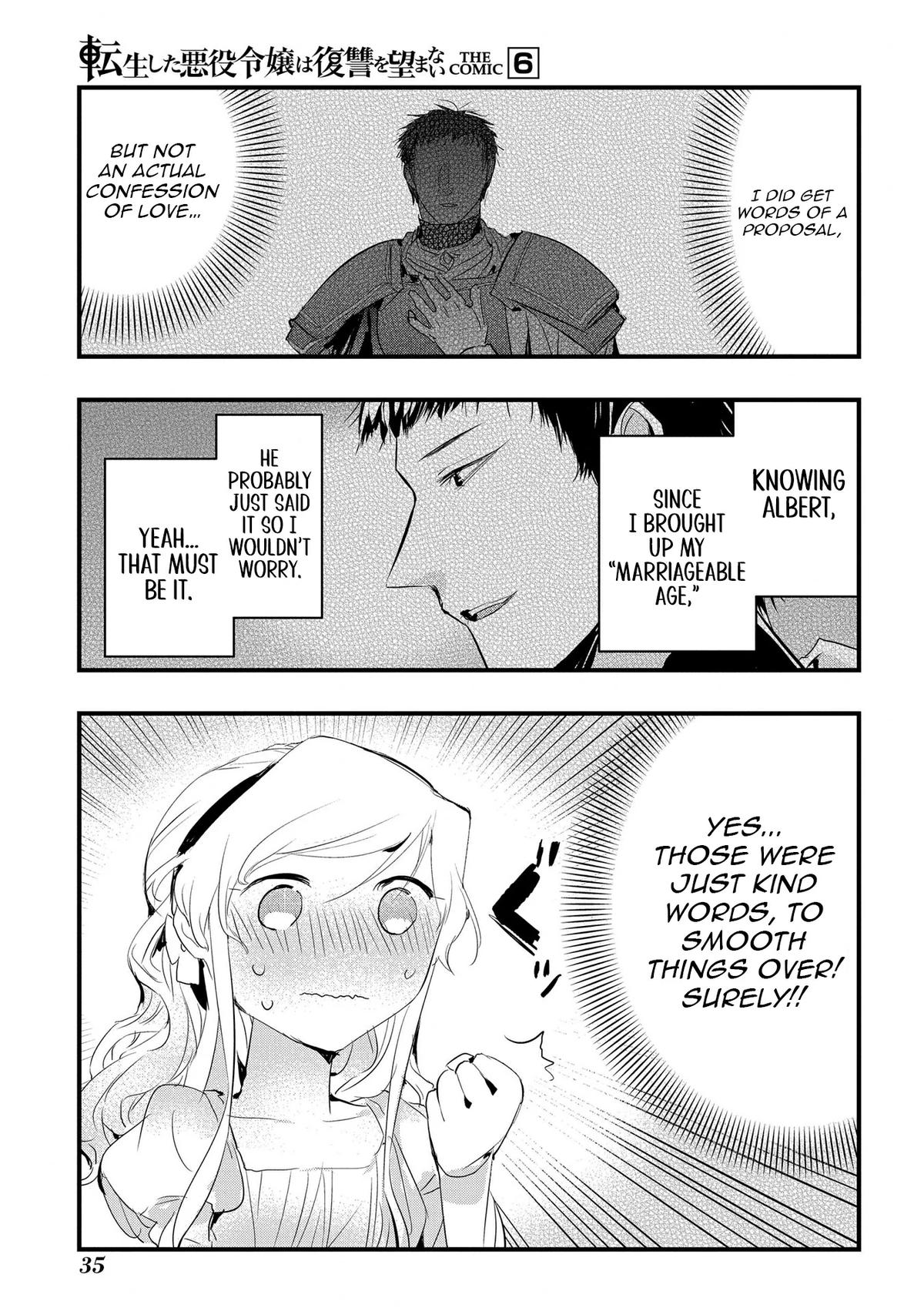 Tensei Shita Akuyaku Reijou wa Fukushuu wo Nozomanai THE COMIC Chapter 33 - Page 8