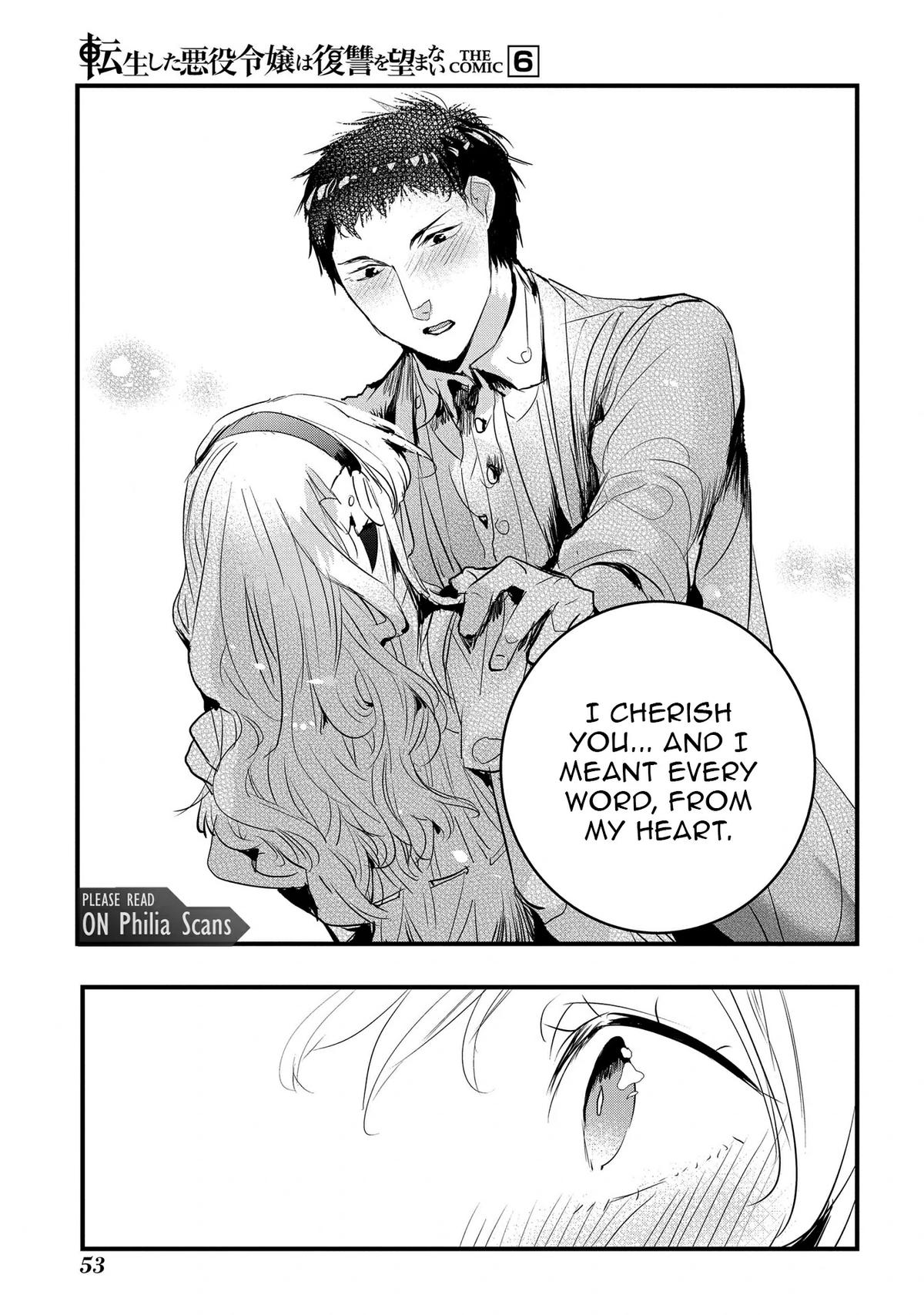 Tensei Shita Akuyaku Reijou wa Fukushuu wo Nozomanai THE COMIC Chapter 33 - Page 26