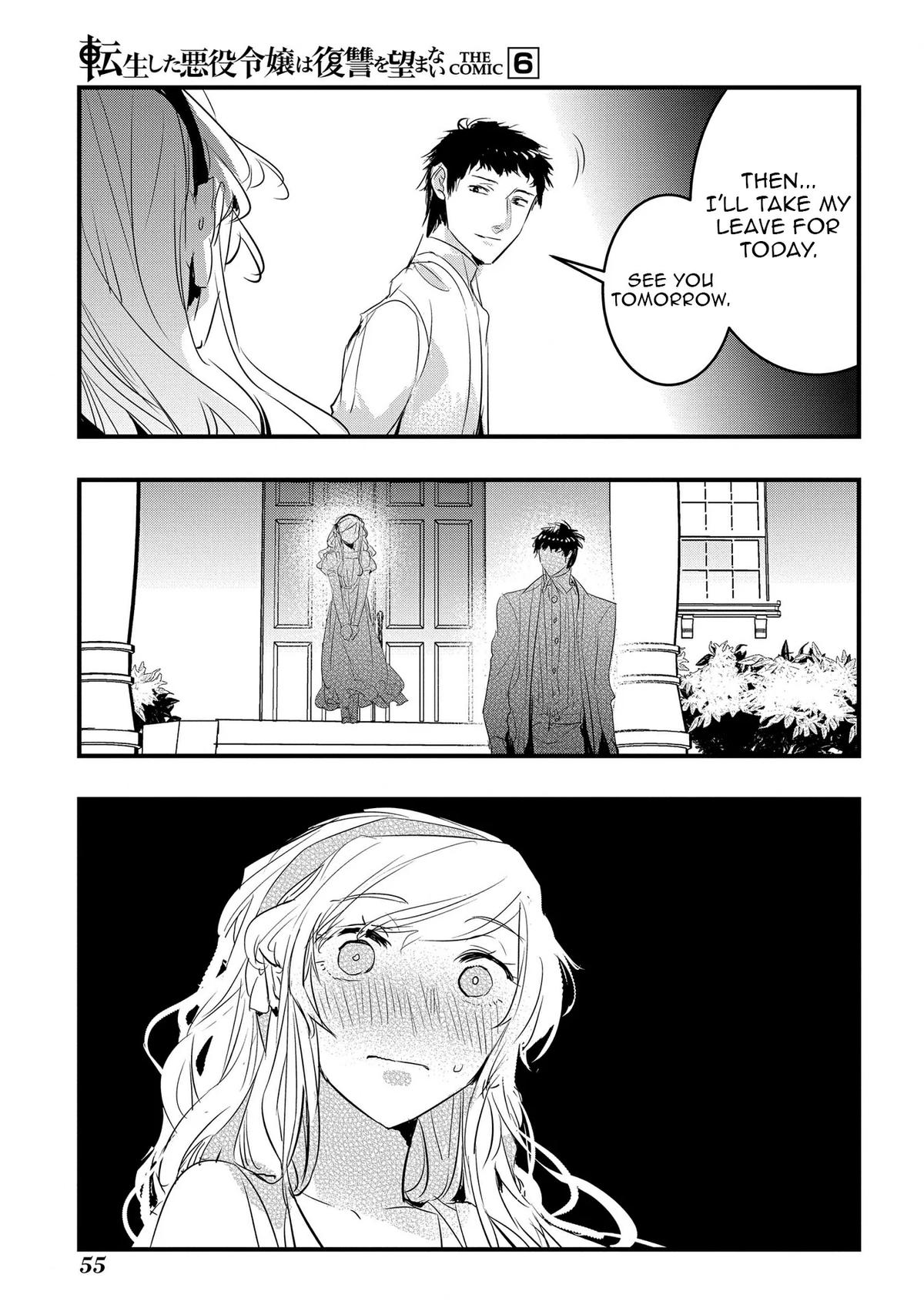 Tensei Shita Akuyaku Reijou wa Fukushuu wo Nozomanai THE COMIC Chapter 33 - Page 28