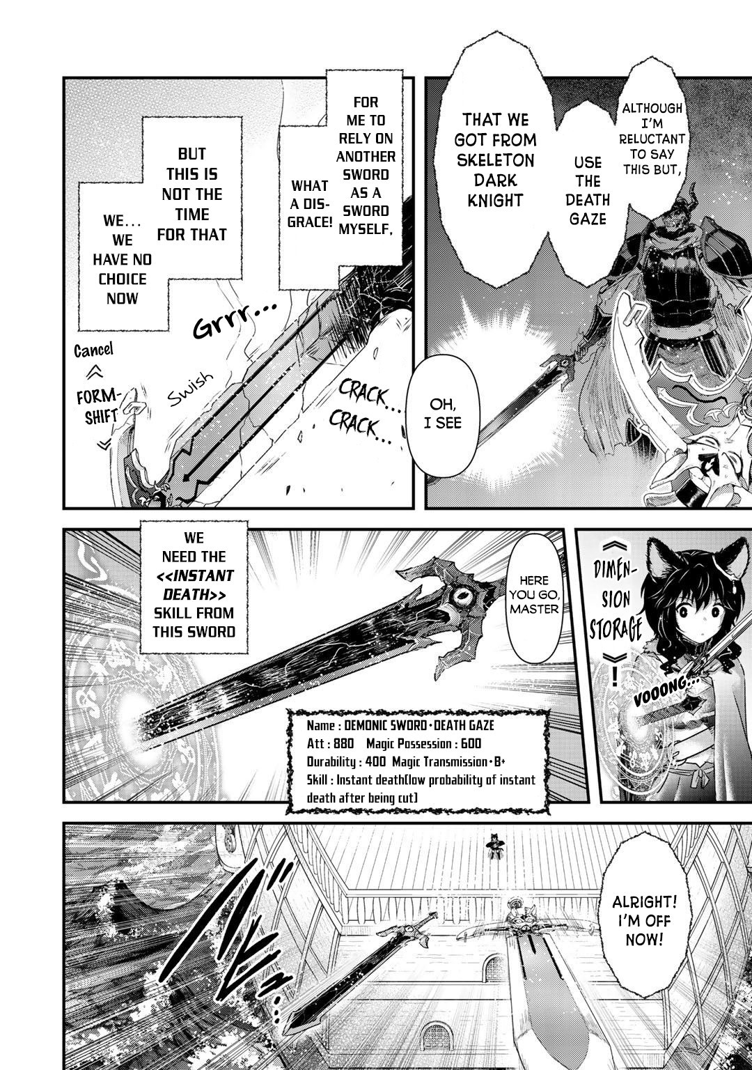 Reincarnated as a Sword Chapter 44 - Page 19