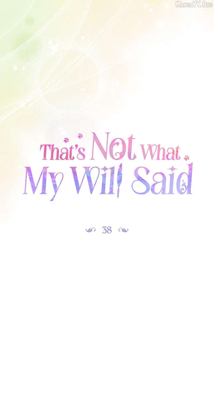 That’s Not What My Will Said - Chapter 38 - 36