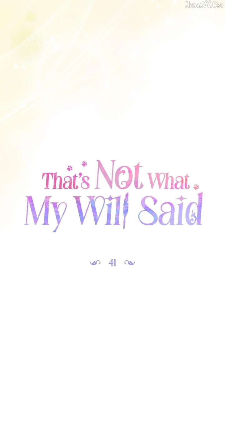 That’s Not What My Will Said Chapter 41 - Page 44