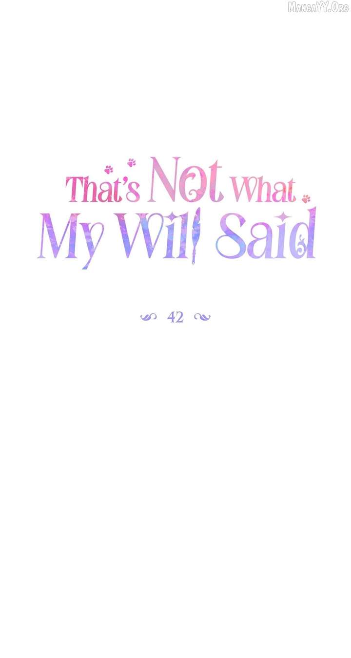 That’s Not What My Will Said Chapter 42 - Page 48