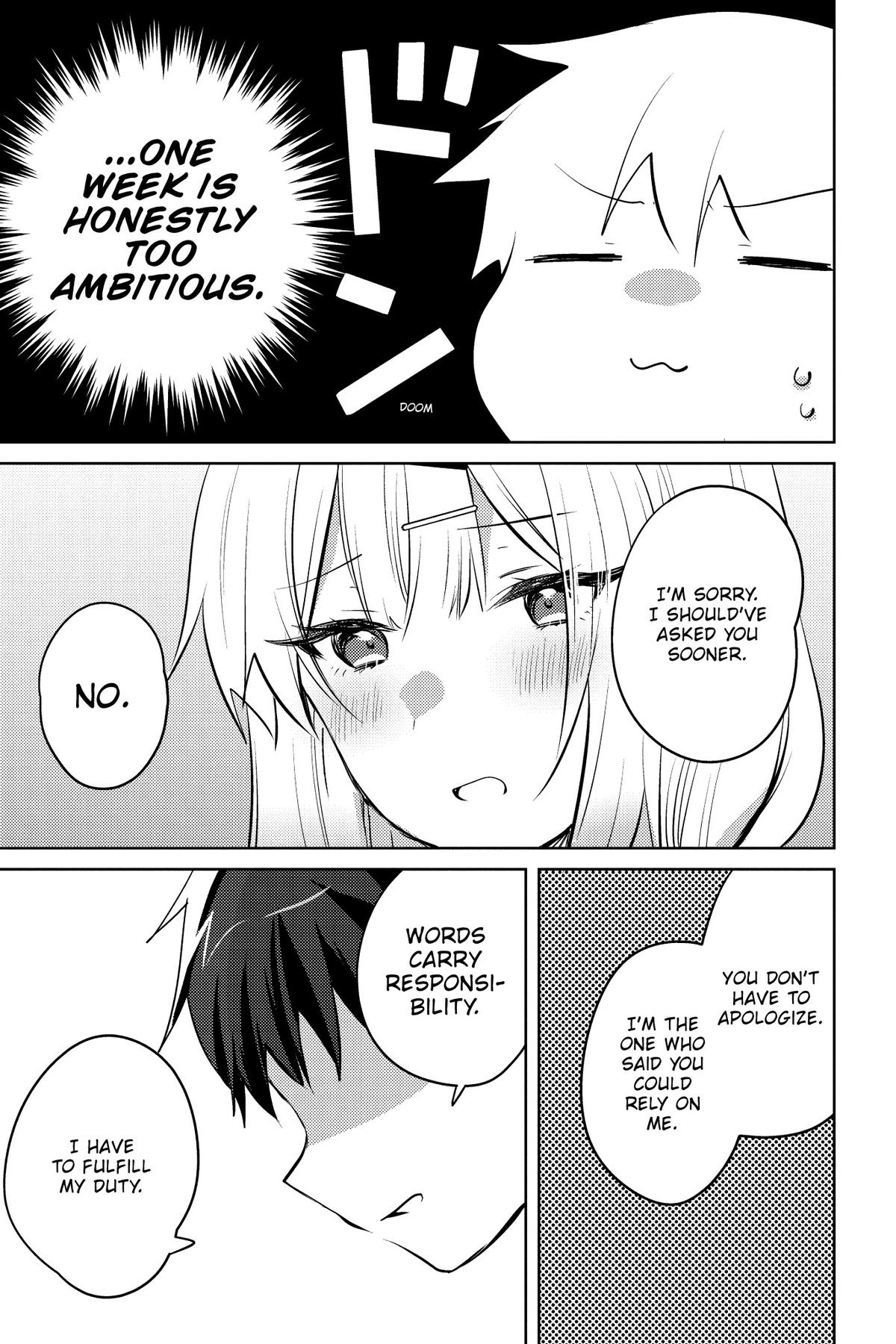 The Babe at My Back Has Her Eye on Me. I'm Done For Chapter 19 - Page 22