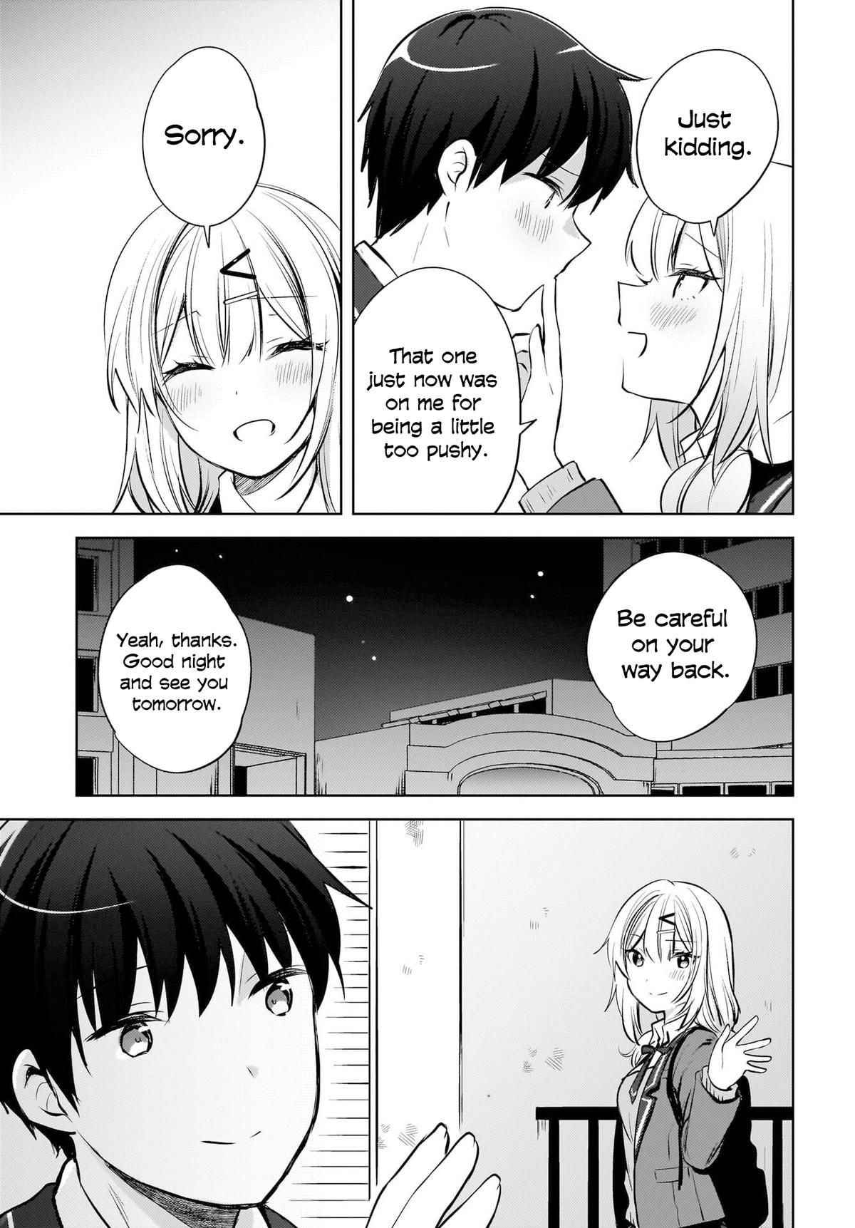 The Babe at My Back Has Her Eye on Me. I'm Done For Chapter 21 - Page 8