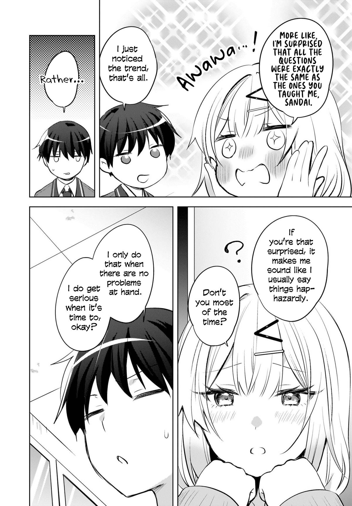 The Babe at My Back Has Her Eye on Me. I'm Done For Chapter 22 - Page 7