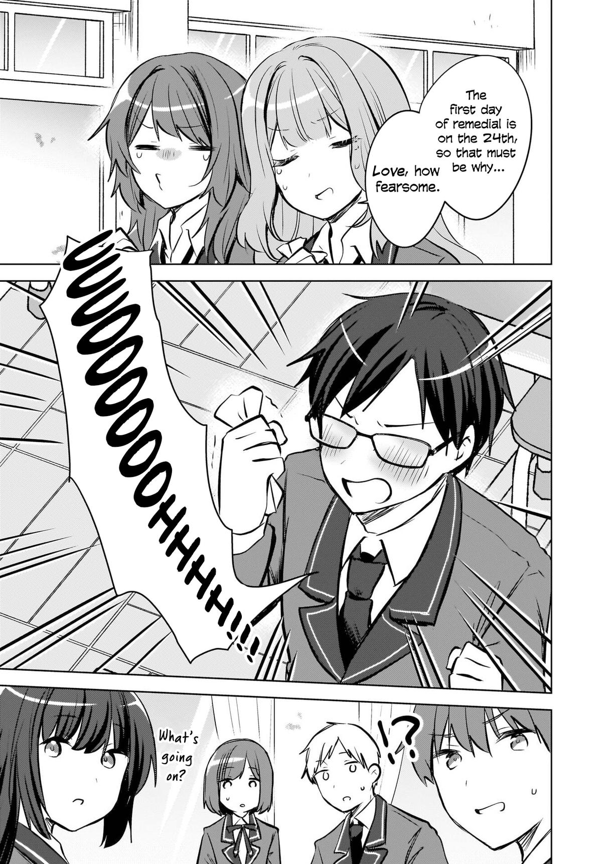 The Babe at My Back Has Her Eye on Me. I'm Done For Chapter 22 - Page 12