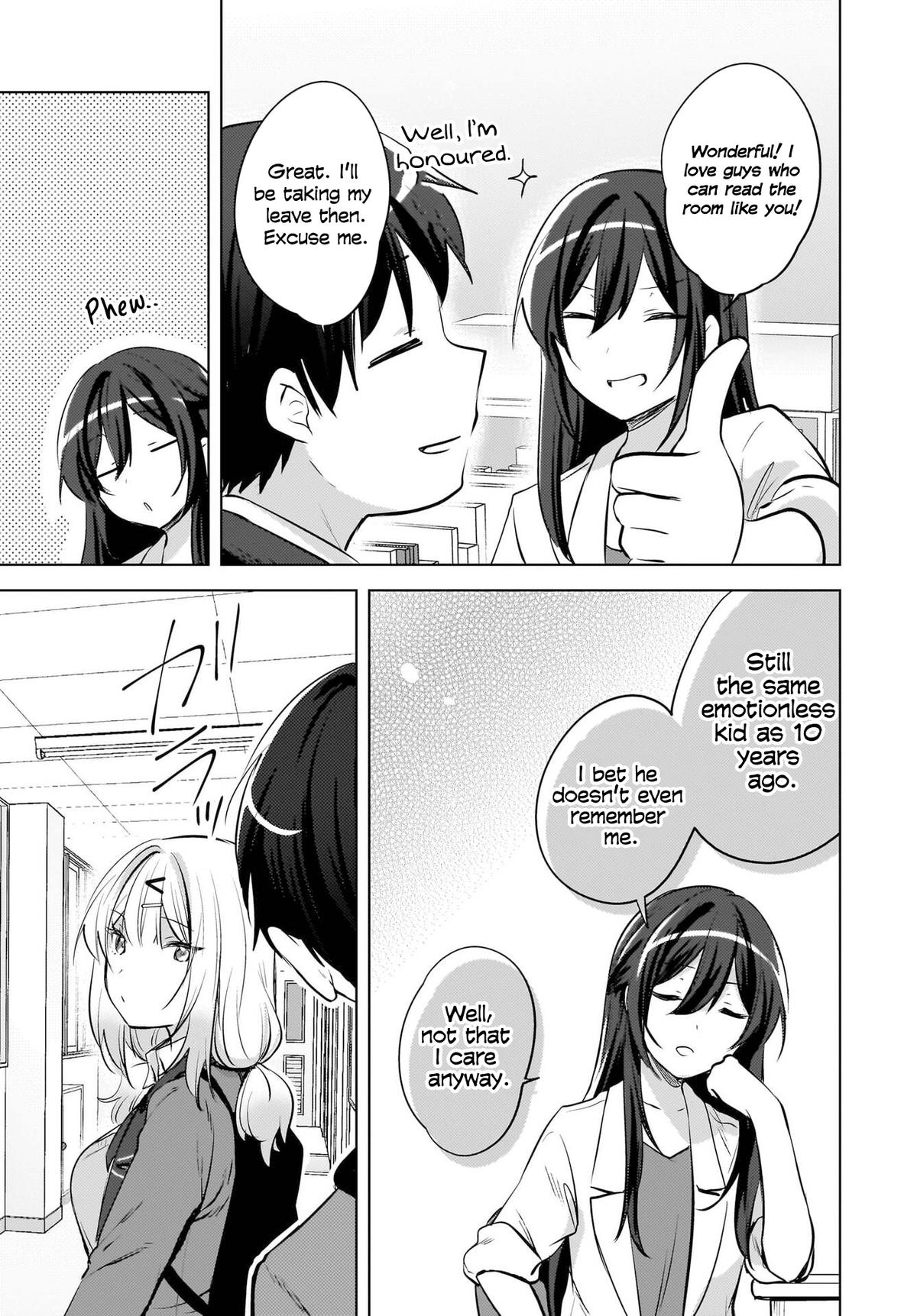 The Babe at My Back Has Her Eye on Me. I'm Done For Chapter 22 - Page 20