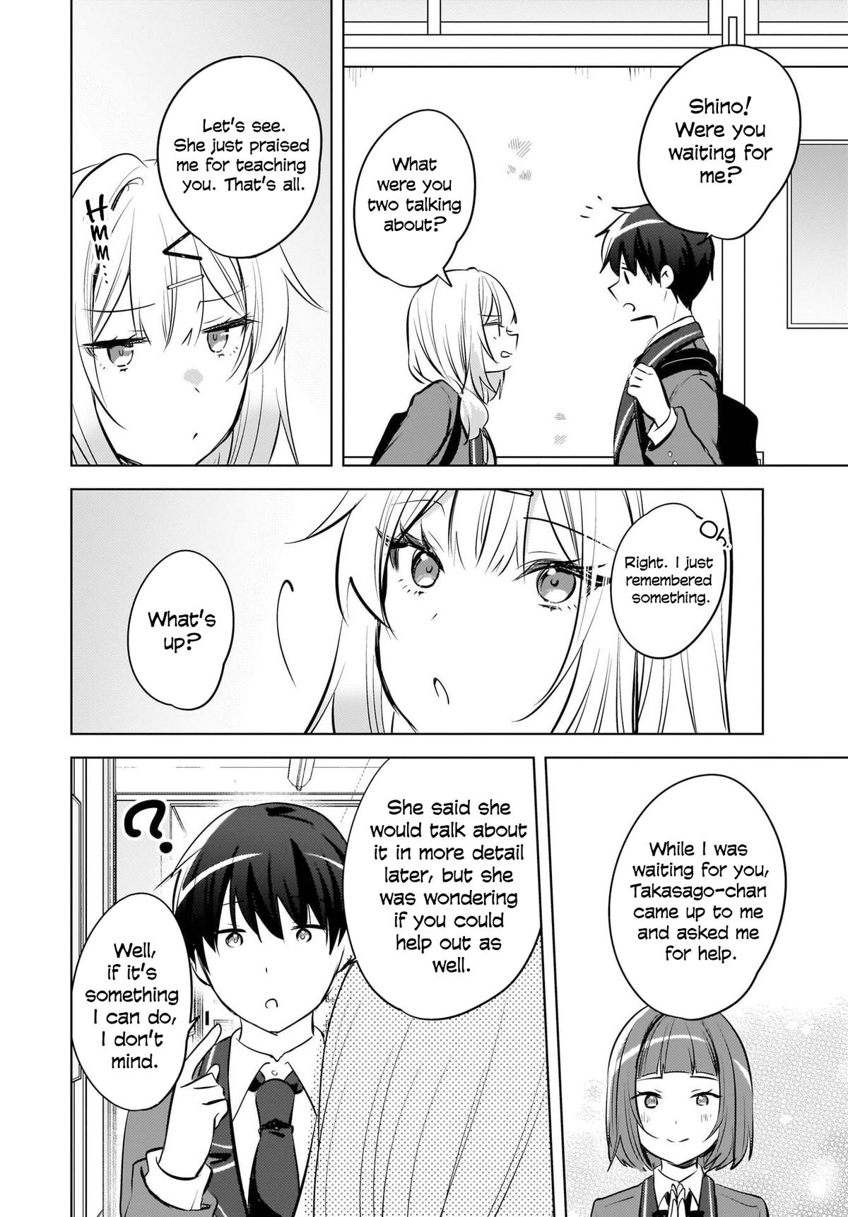 The Babe at My Back Has Her Eye on Me. I'm Done For Chapter 22 - Page 21